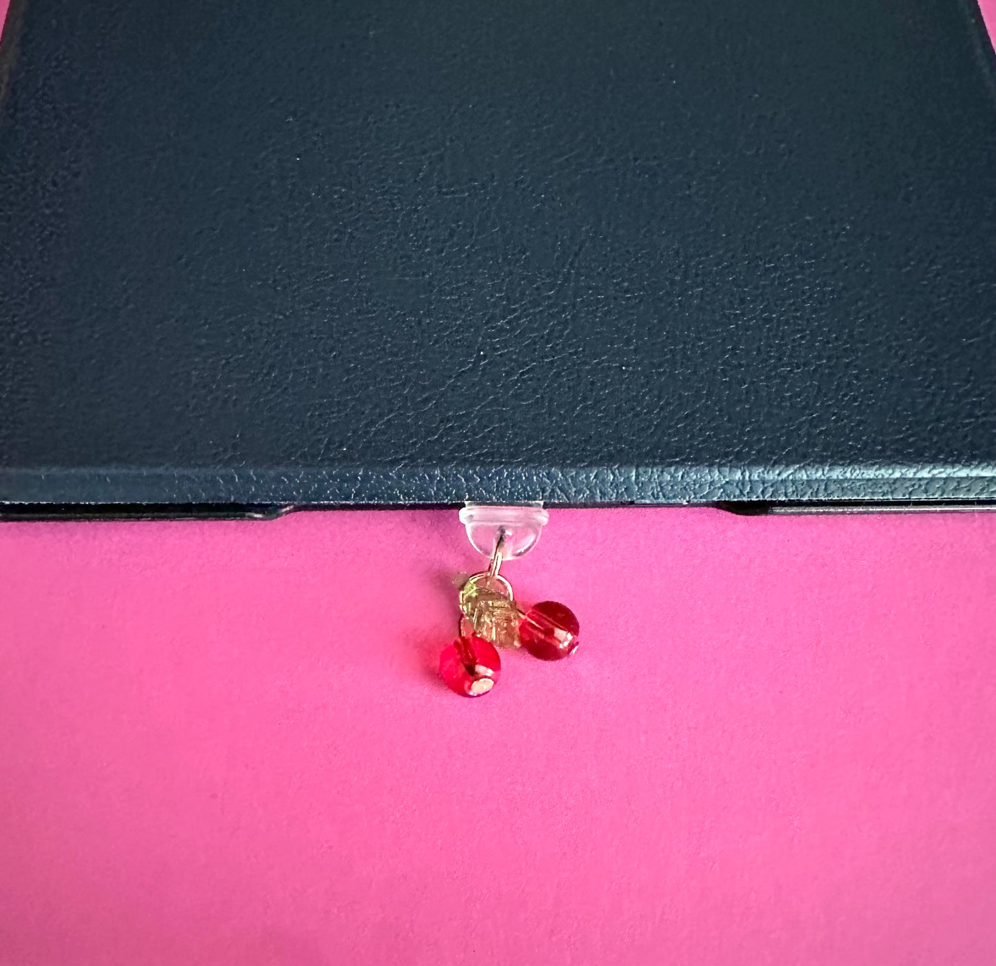 Twin Cherries Kindle Dust Plug Charm