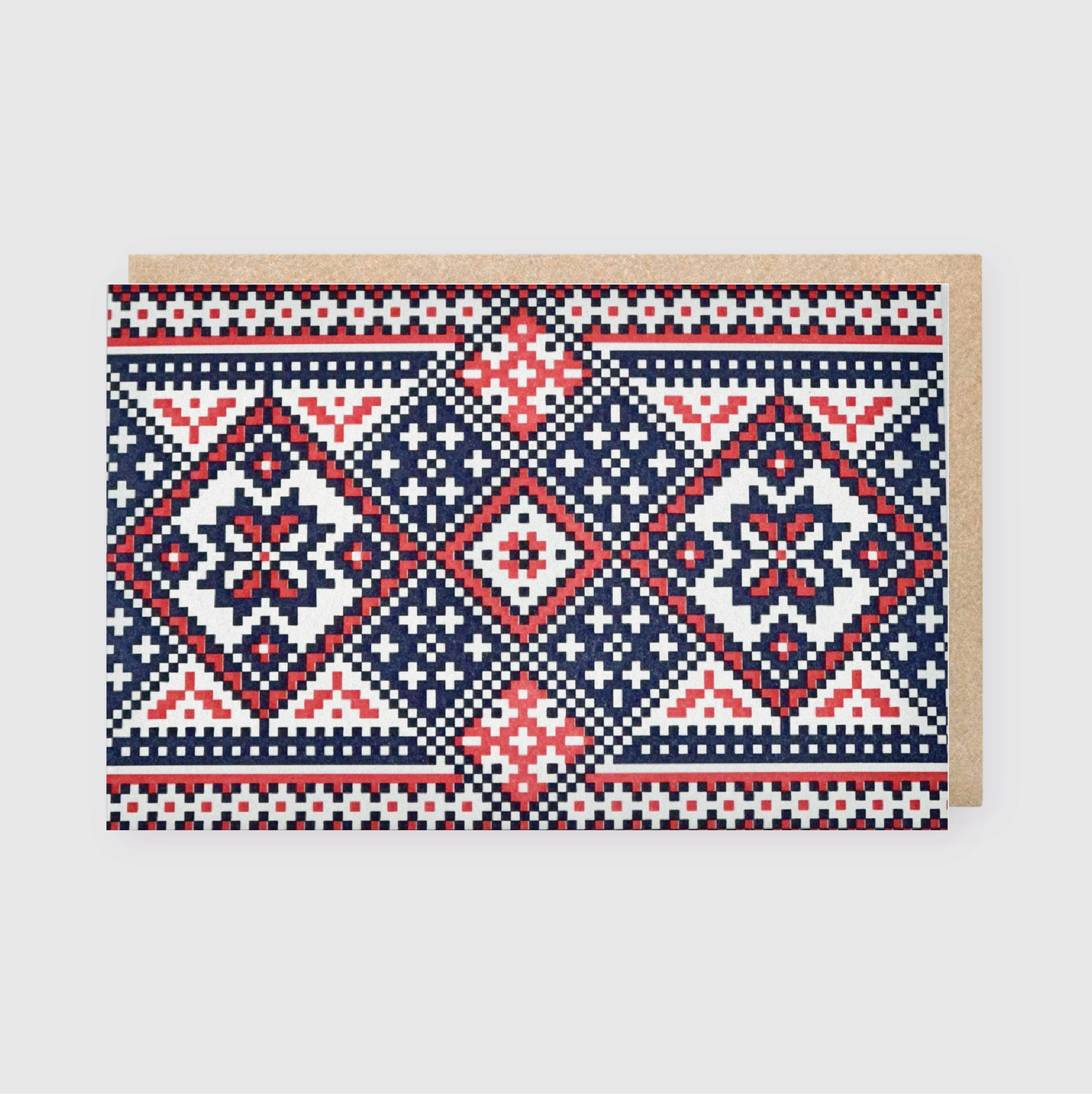 Nordic Pattern Greeting Card