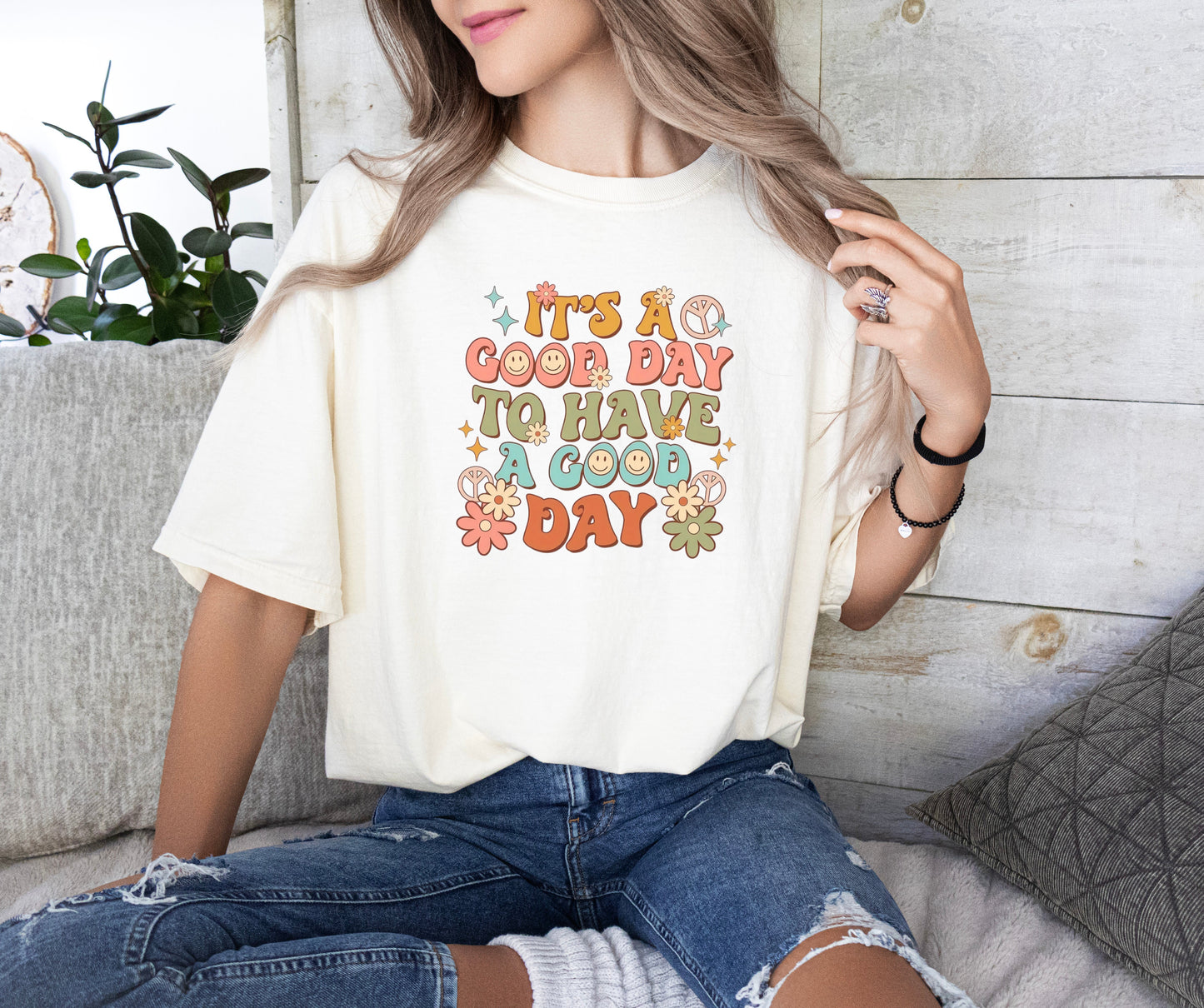 A Good Day to Have a Good Day T-shirt - Merry May