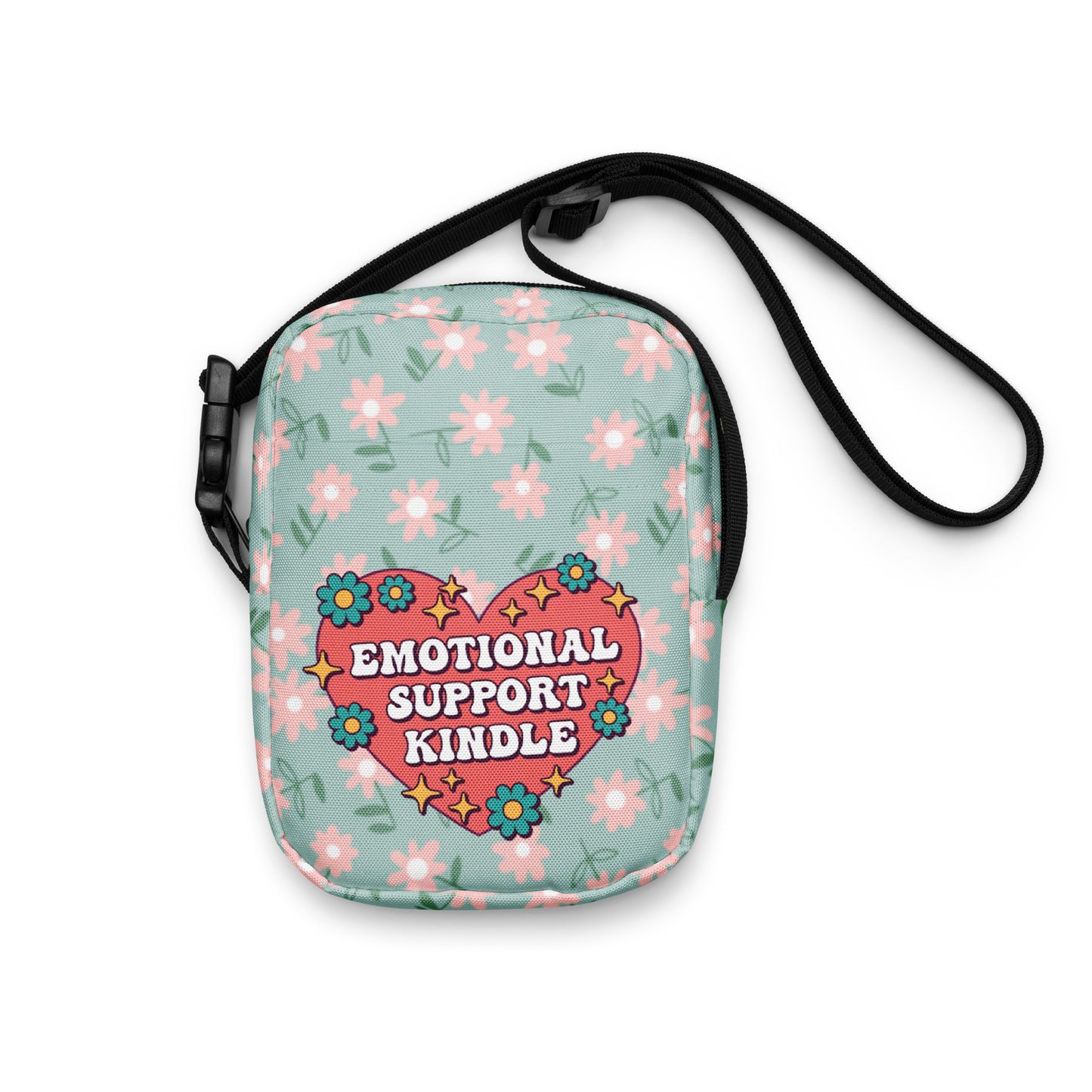 Emotional Support Kindle Crossbody Bag