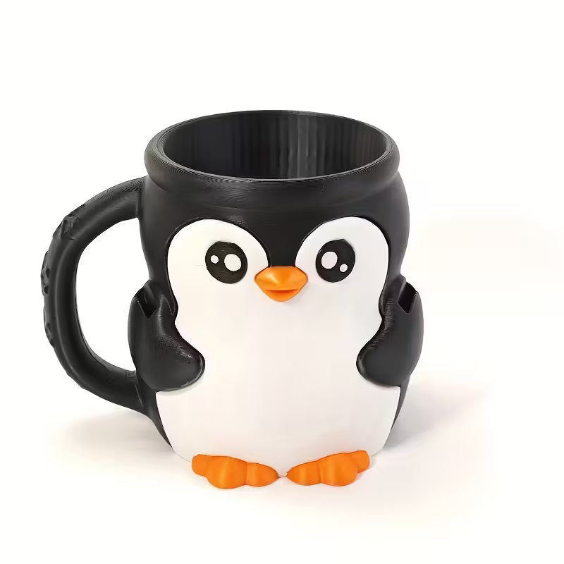 Frosty Penguin Ice Cream Holder