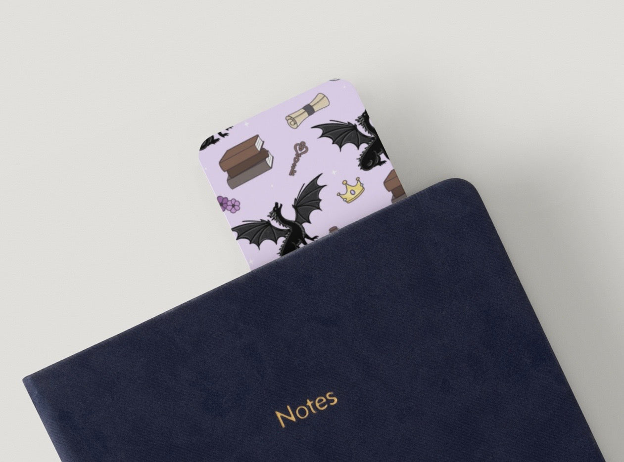 Dragon Rider’s Toolkit Glossy Double - Sided Bookmark, 2” x 6” - Merry May