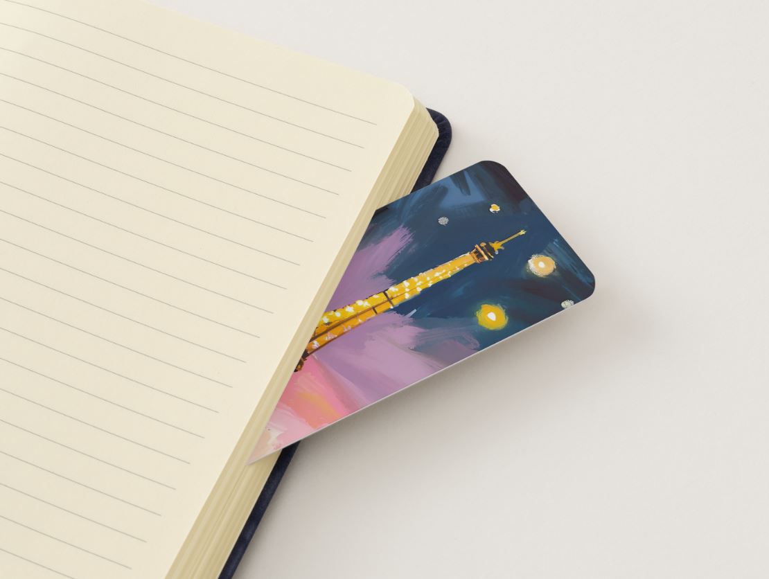Meet You In Paris Bookmark, 2" x 6"