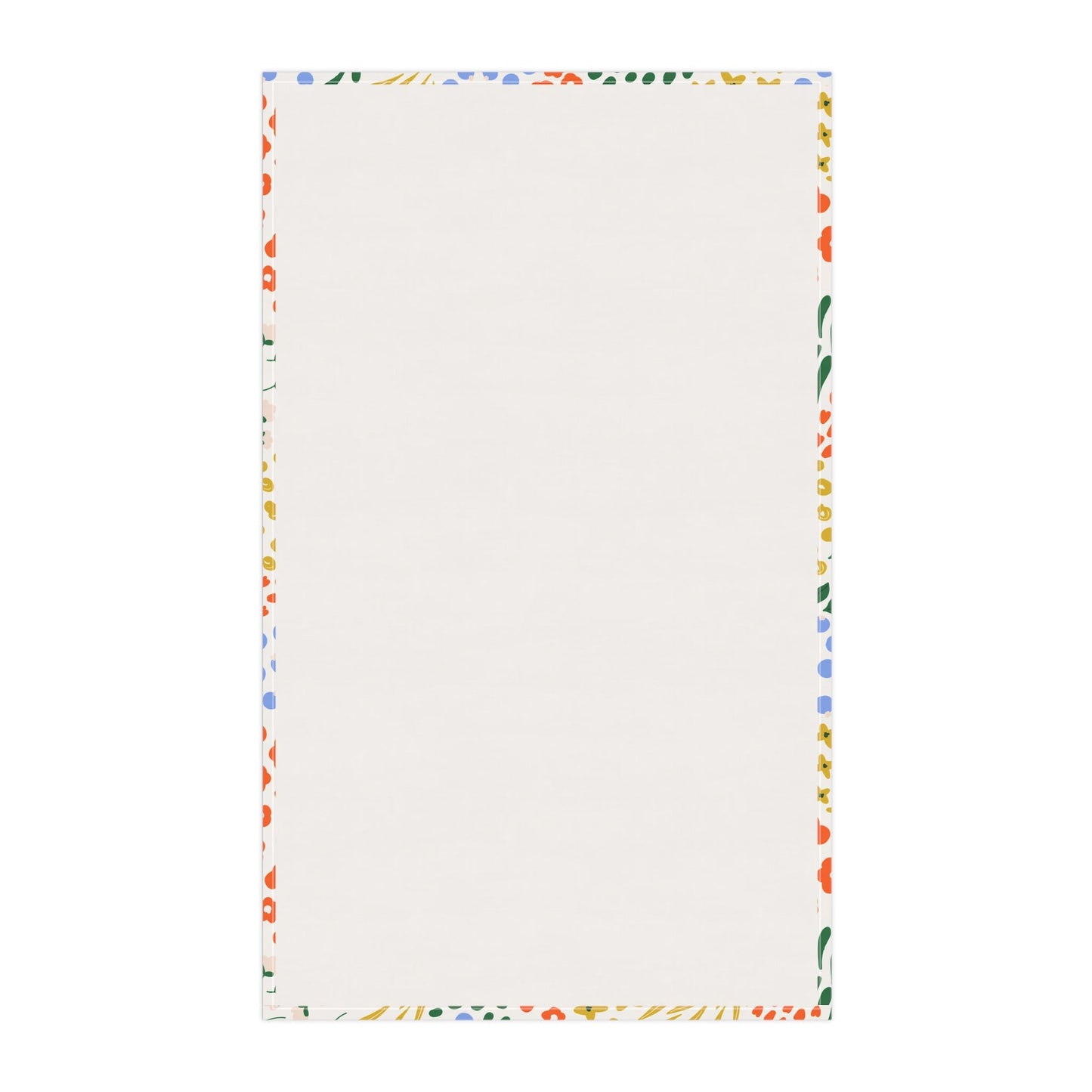 Light Winter Floral Tea Towel, 18" x 30" - Merry May