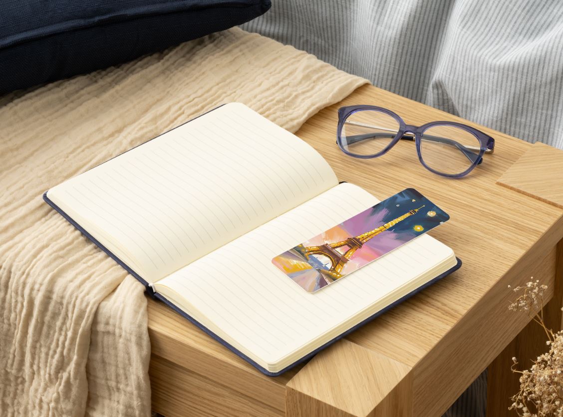 Meet You In Paris Bookmark, 2" x 6" - Merry May