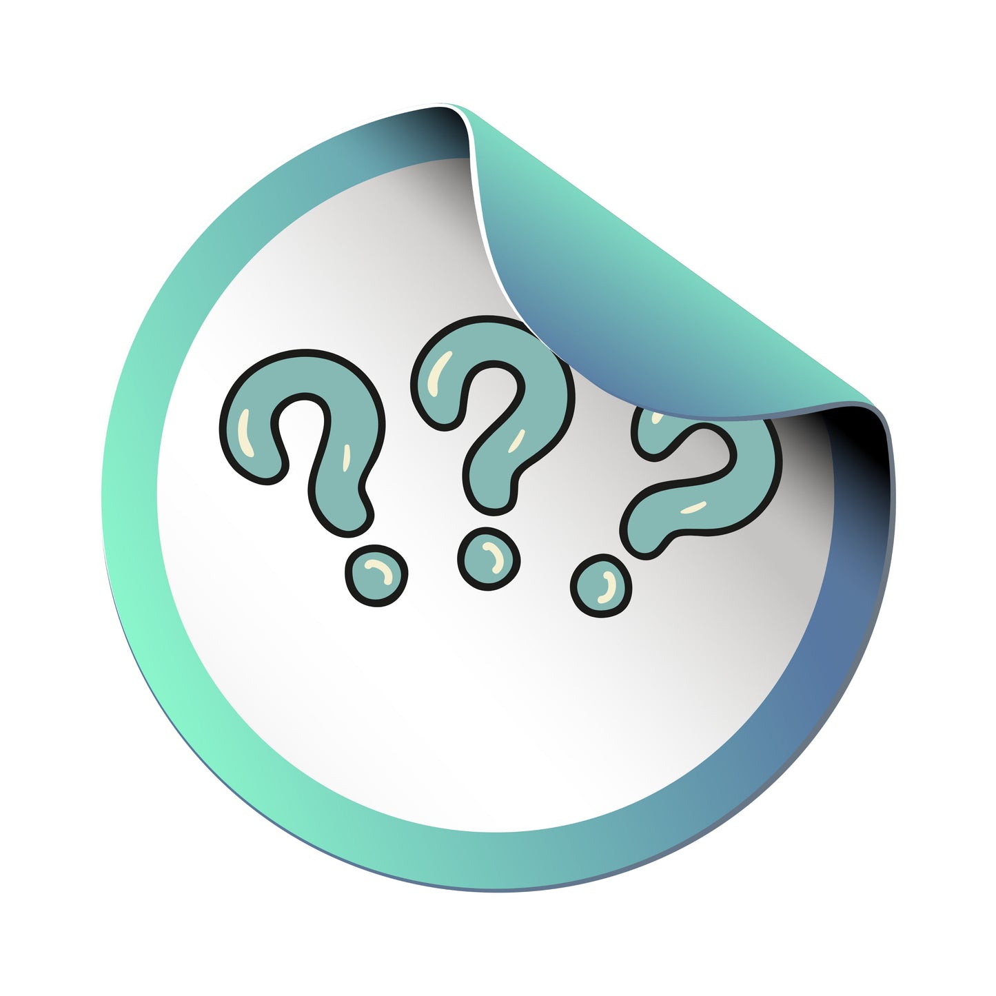 Mystery Vinyl Sticker, approx. 3” x 3” - Merry May