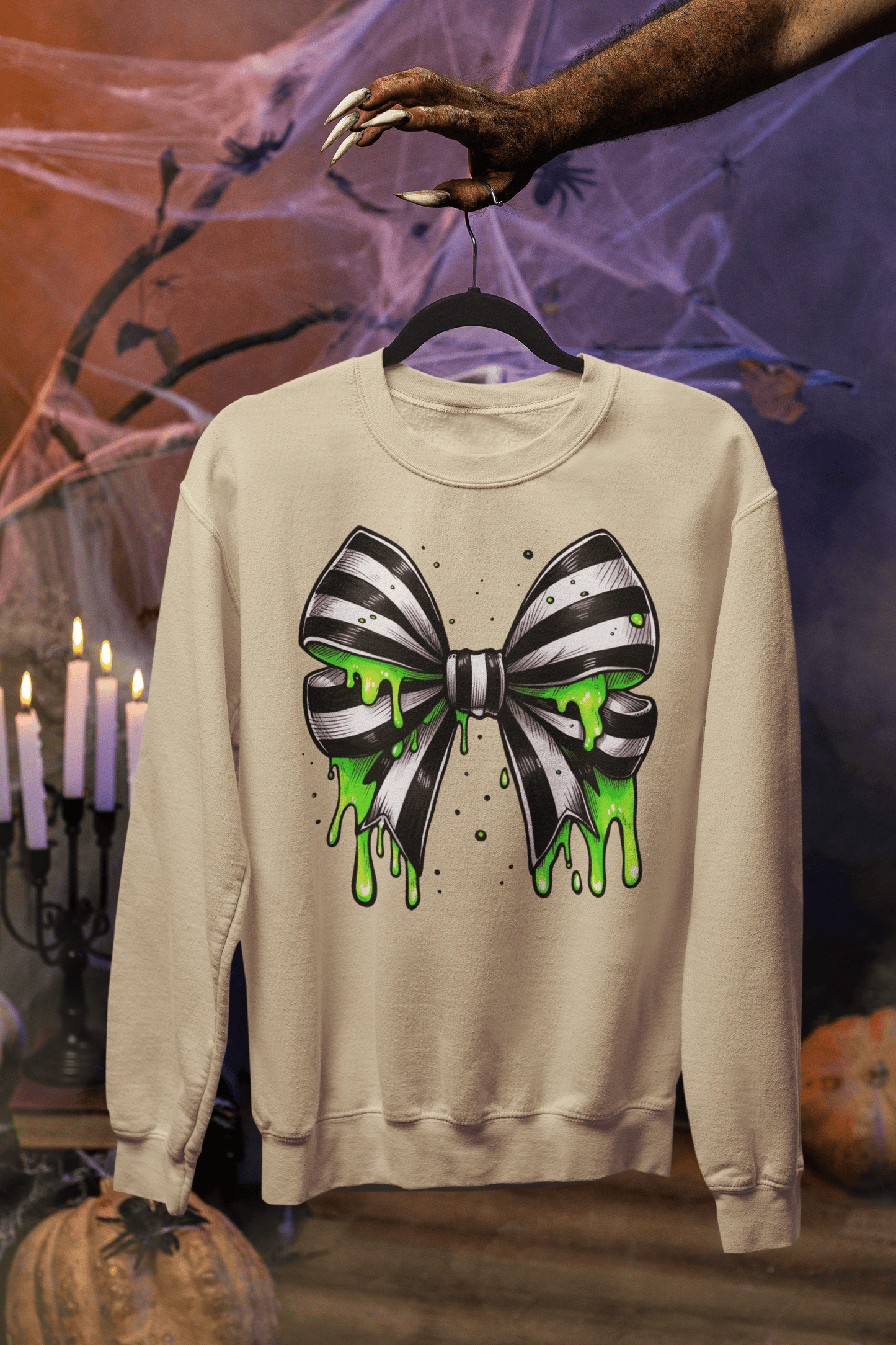 Slime Time Crewneck Sweatshirt - Merry May