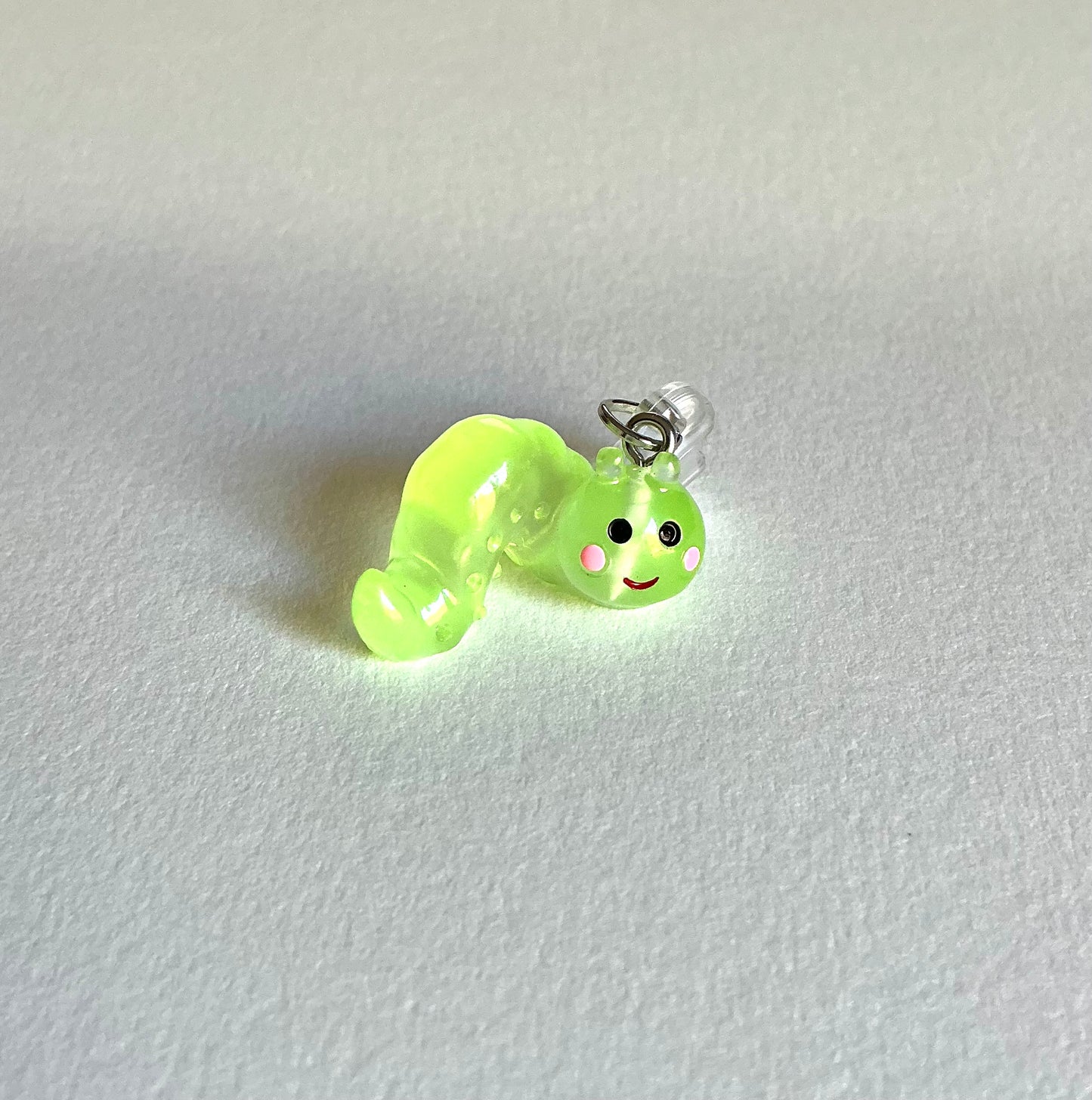 Bookworm Device Charm