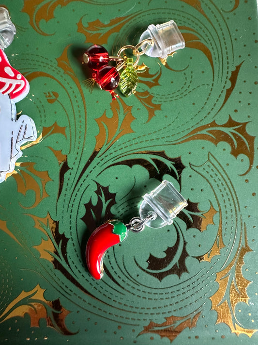 Spicy Pepper Kindle Dust Plug Charm