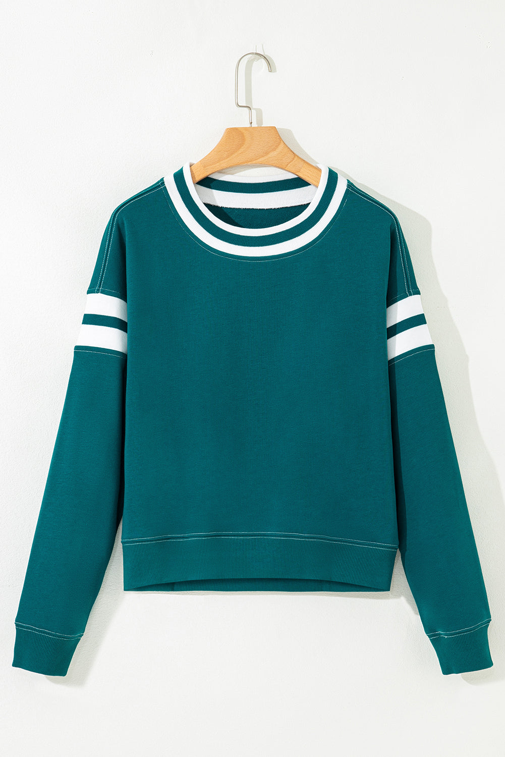 Jadeita Patchwork Drop Shoulder Sweatshirt
