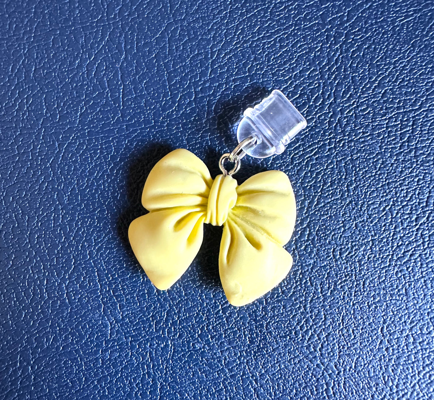 Large Coquette Bow Device Charm