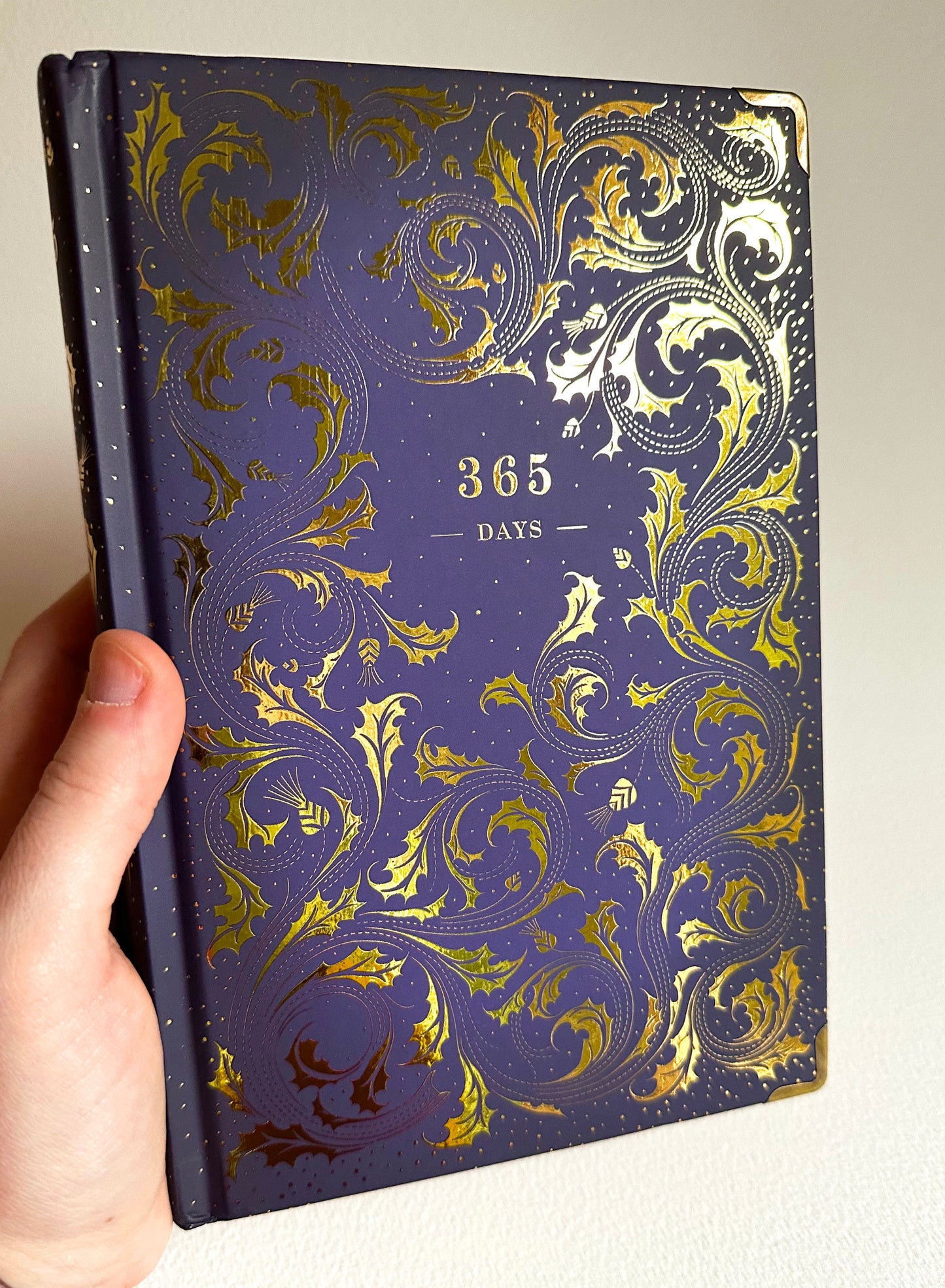 365 Days Gold Leaf Journal - Merry May