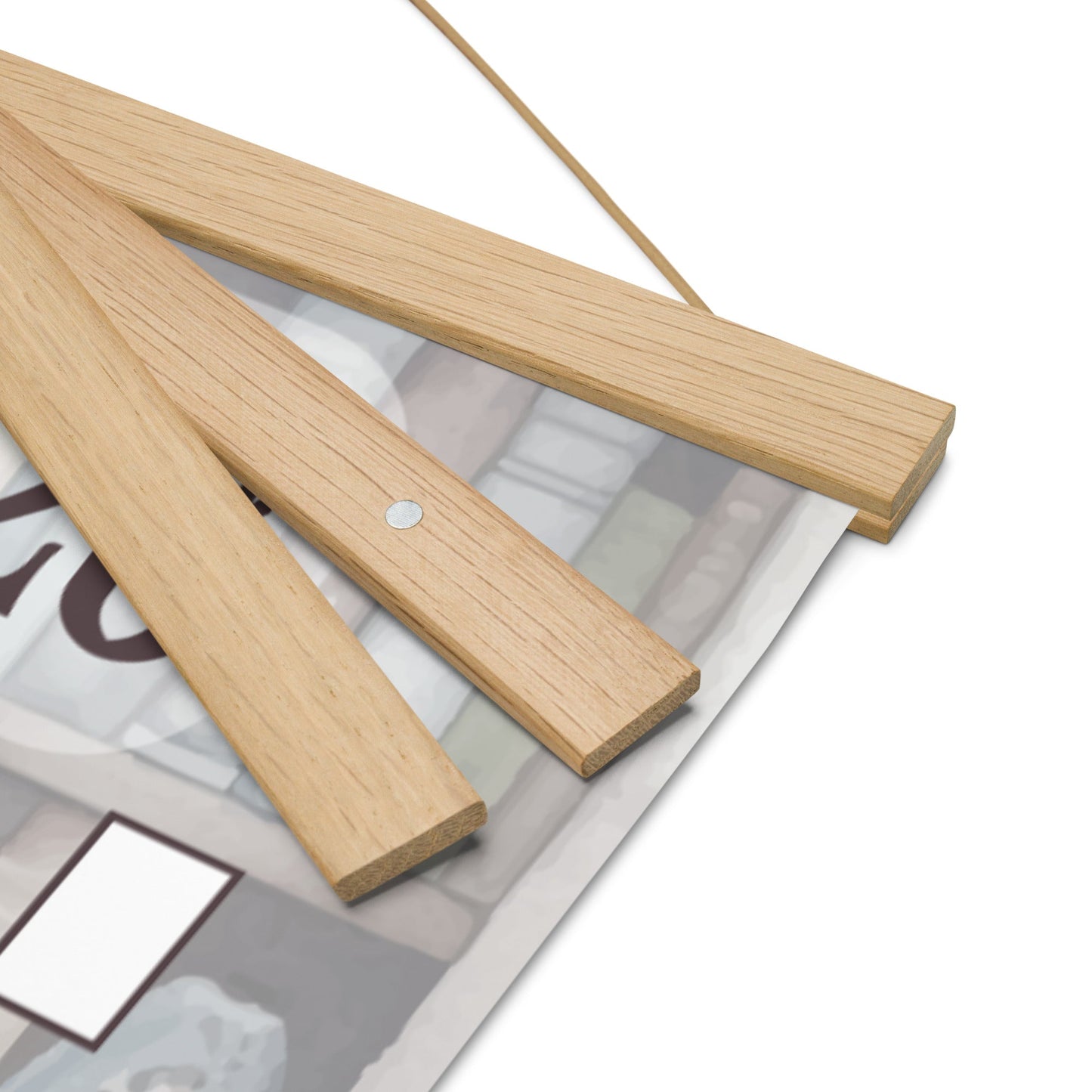 52 Books In A Year Sticker Poster With Hanger, 24" x 36" - Merry May