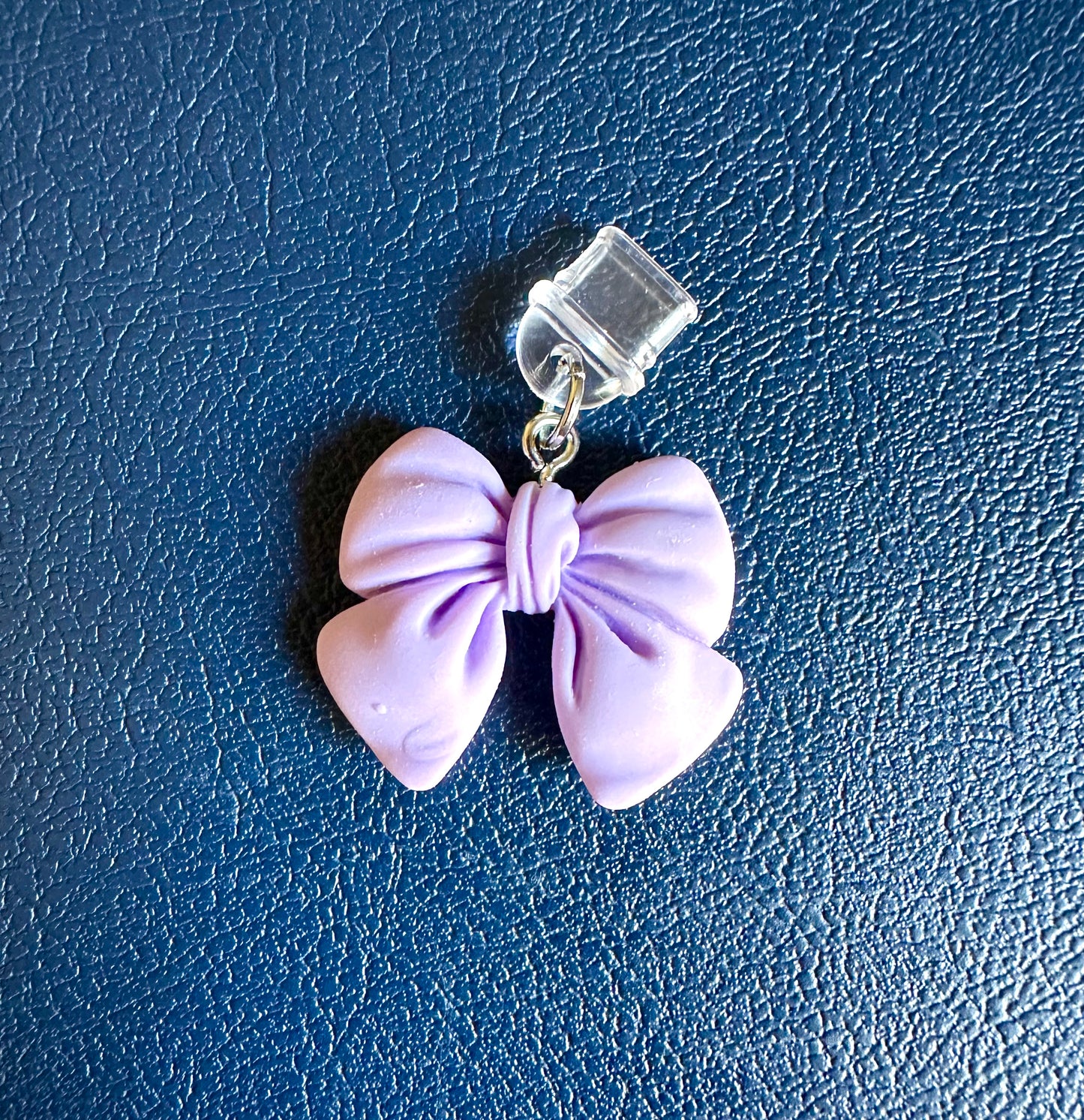 Large Coquette Bow Device Charm
