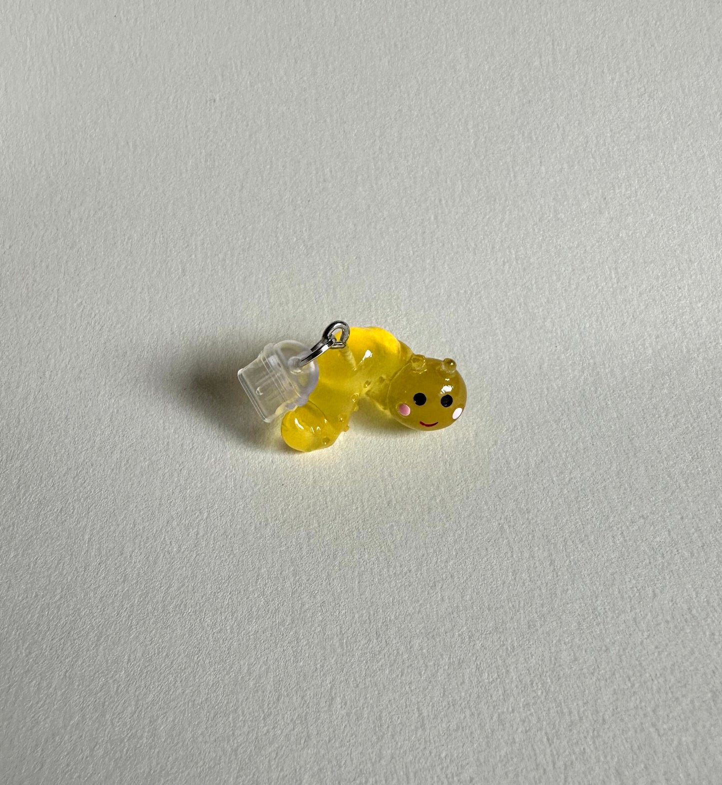 Bookworm Device Charm
