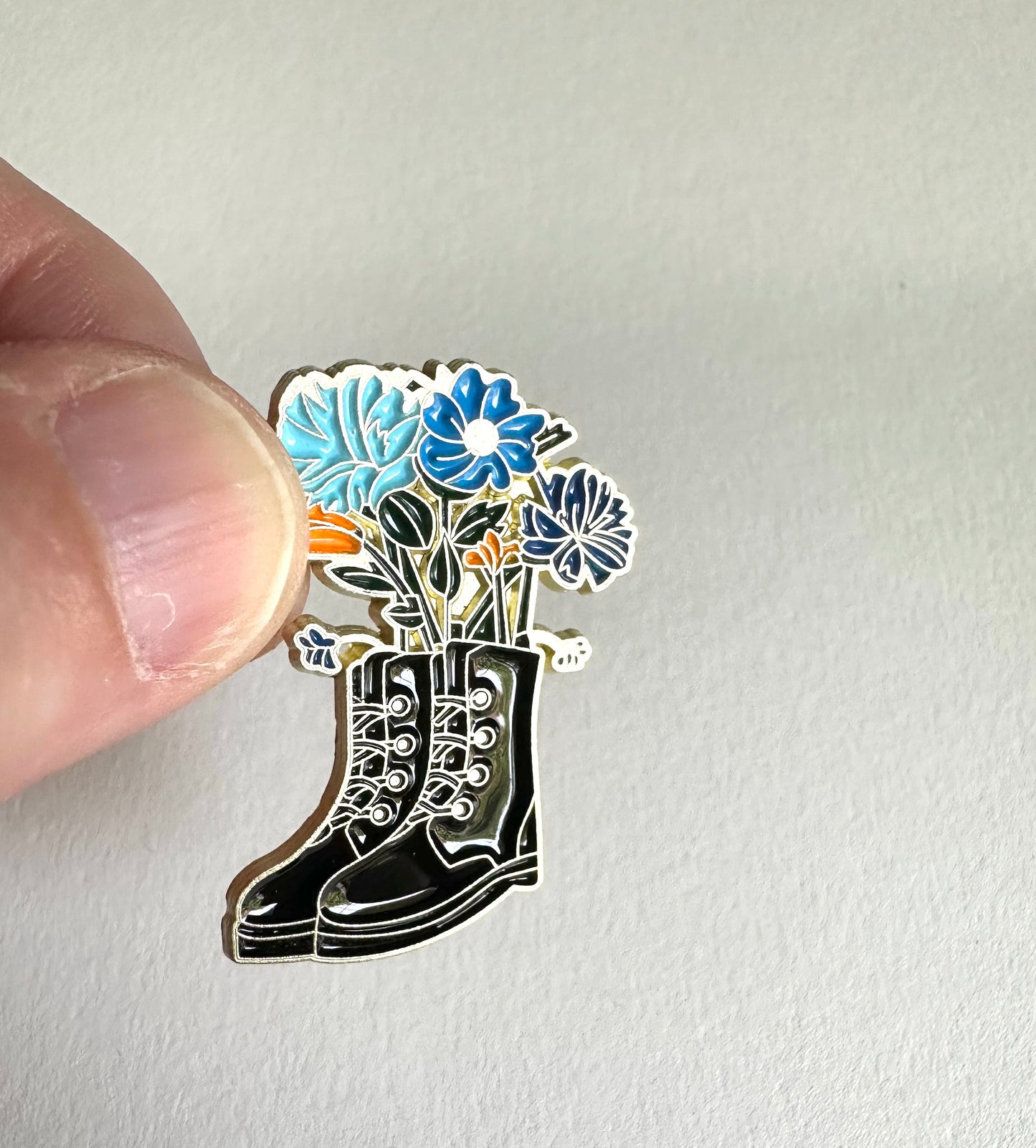 Grow Your Own Way Enamel Pin