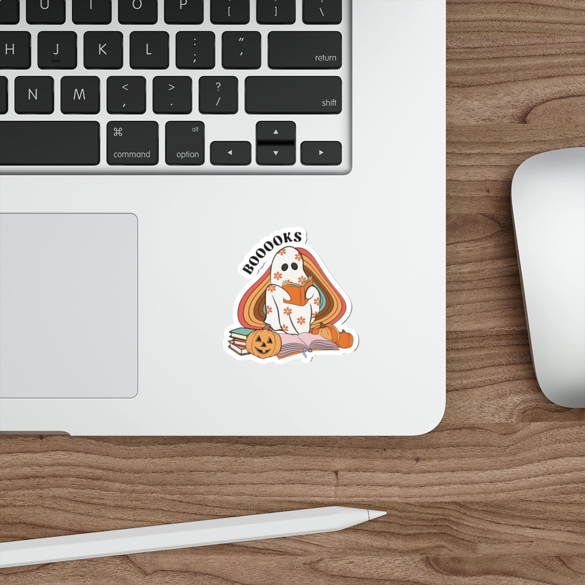 Reading Ghost Vinyl Sticker, 3" x 3"