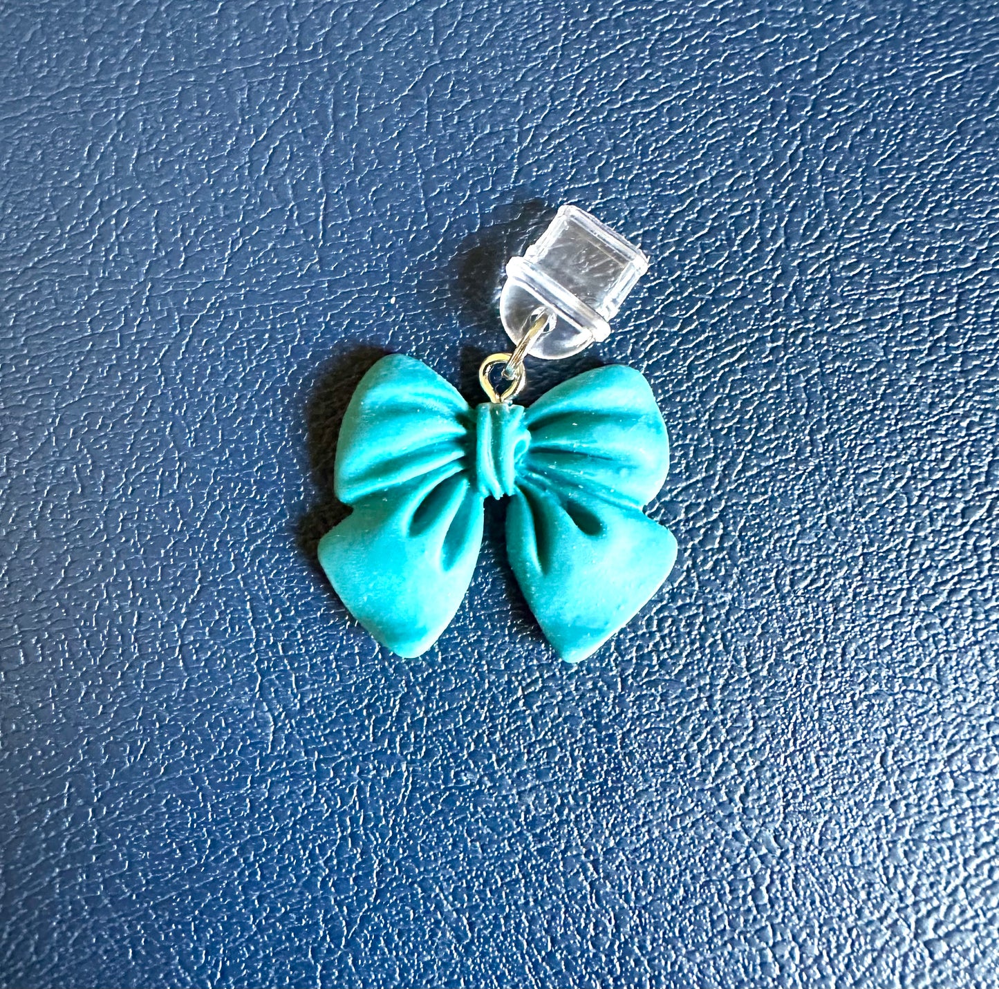Large Coquette Bow Device Charm
