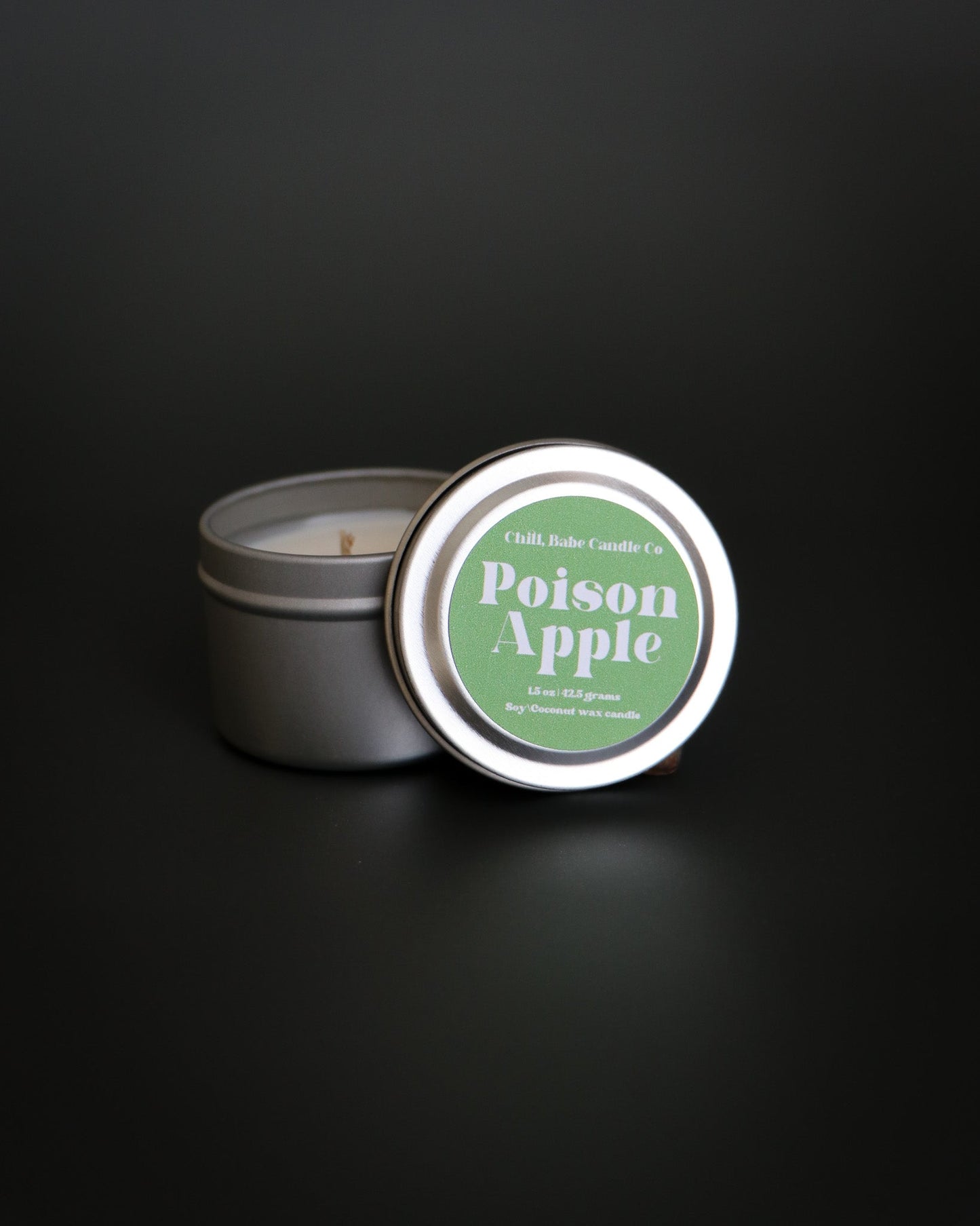 Poison Apple Candle Frosted Candle