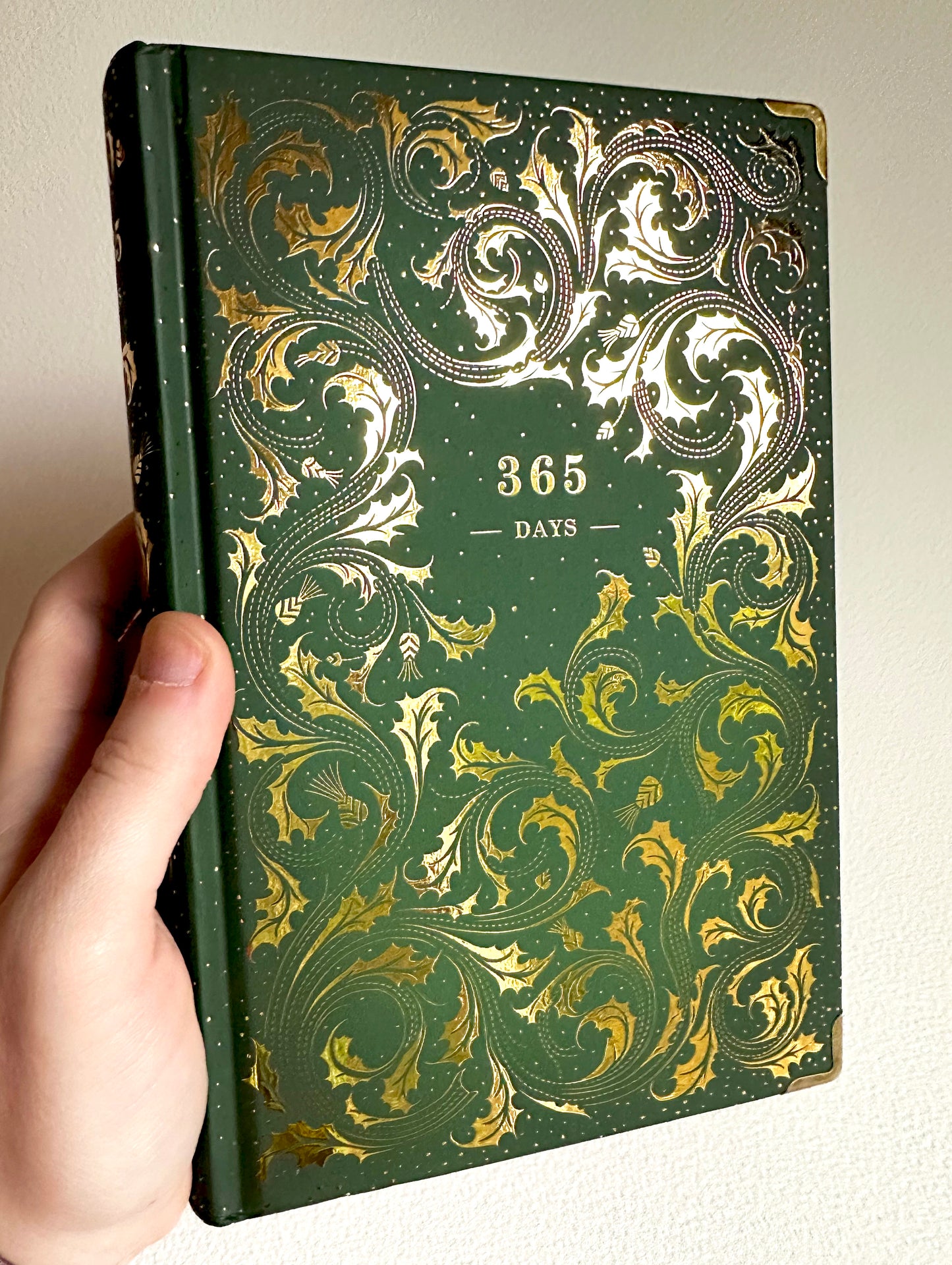 365 Days Gold Leaf Journal