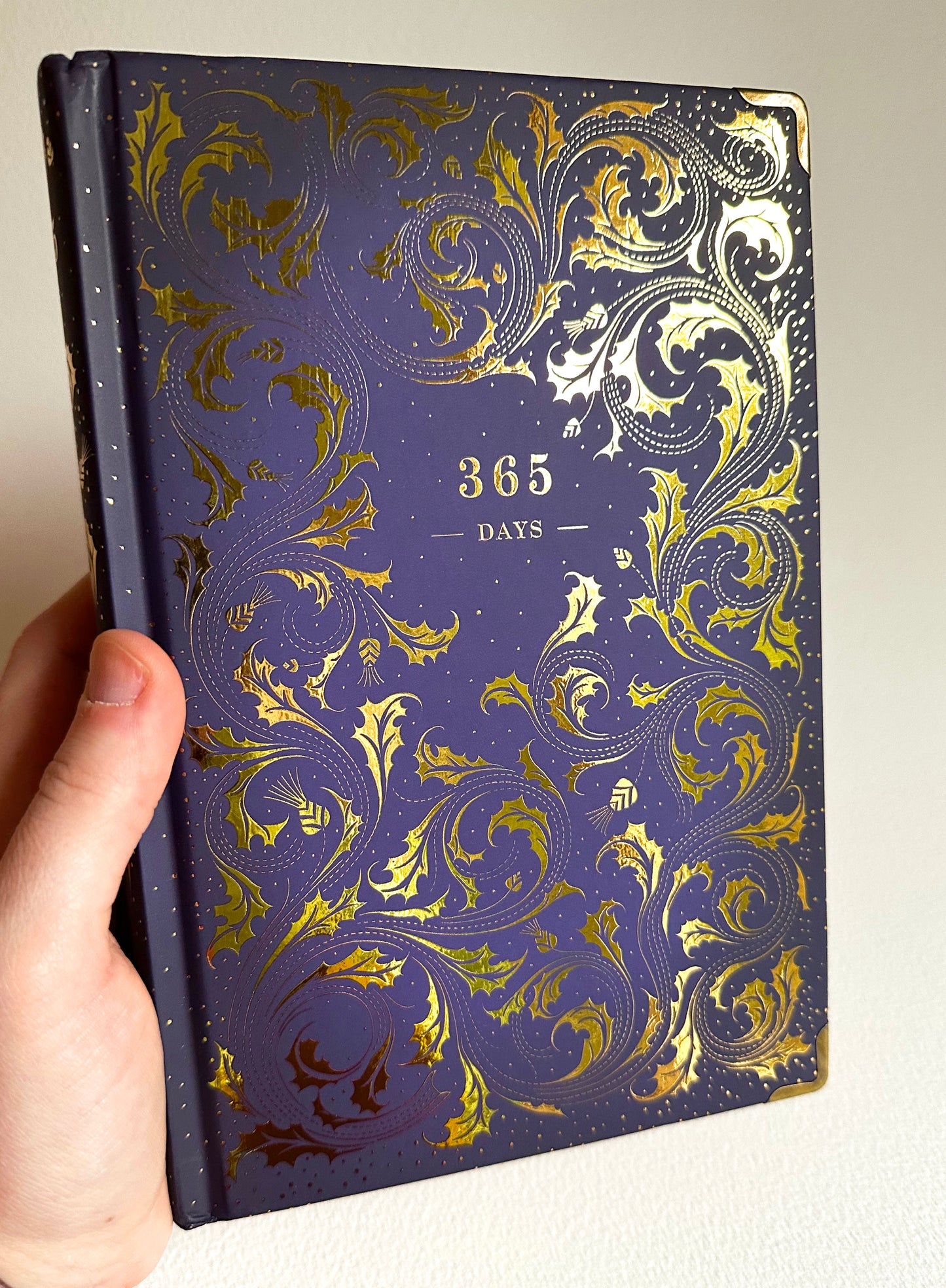 365 Days Gold Leaf Journal