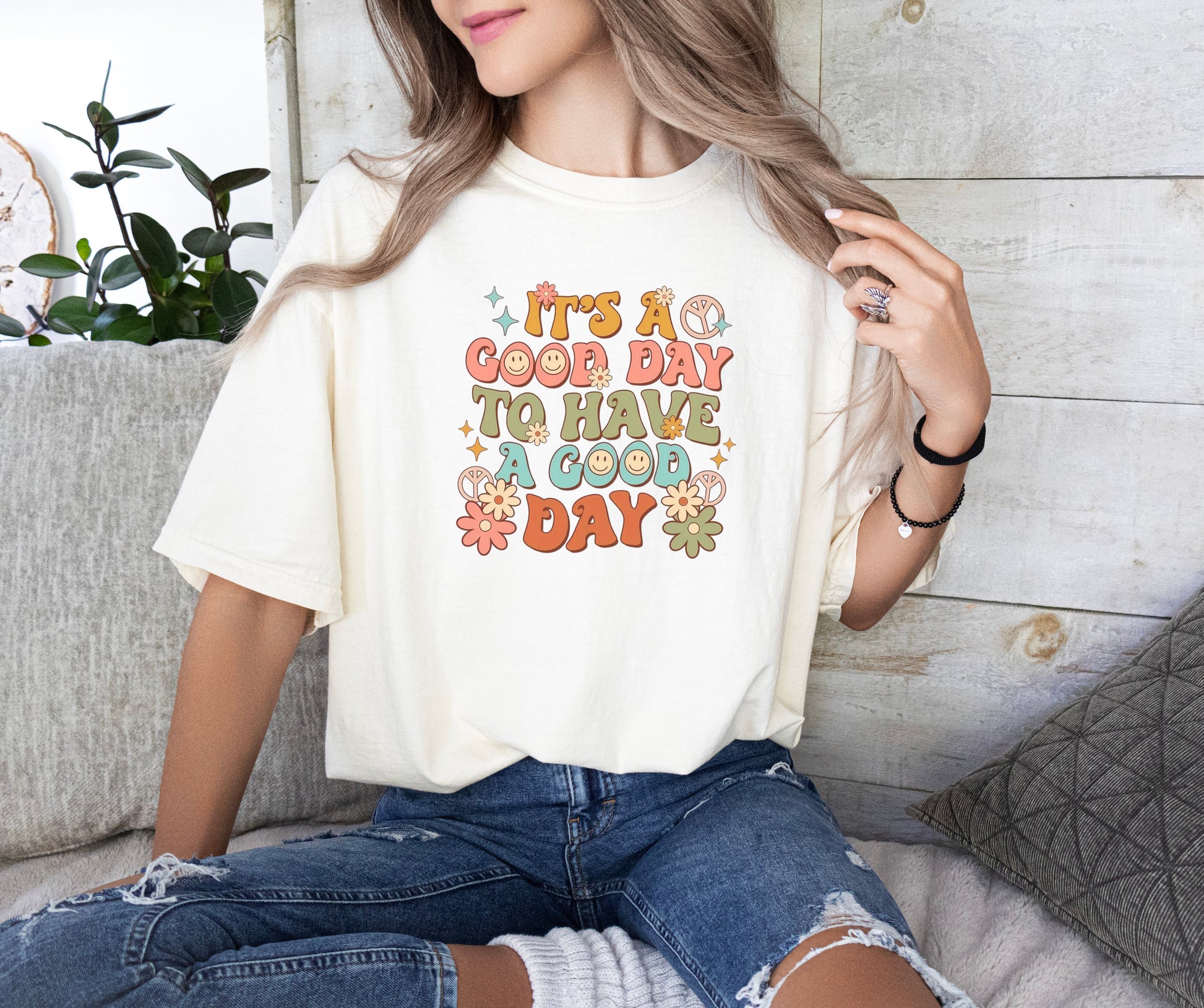 A Good Day to Have a Good Day T-shirt - Merry May