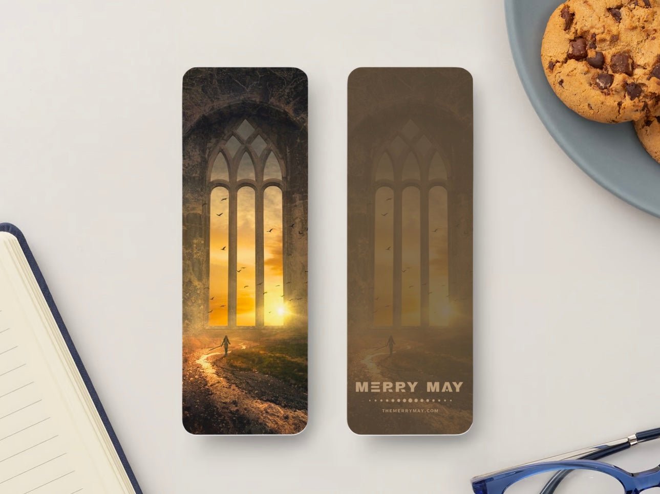 A Hero’s Journey Glossy Double - Sided Bookmark, 2” x 6” - Merry May