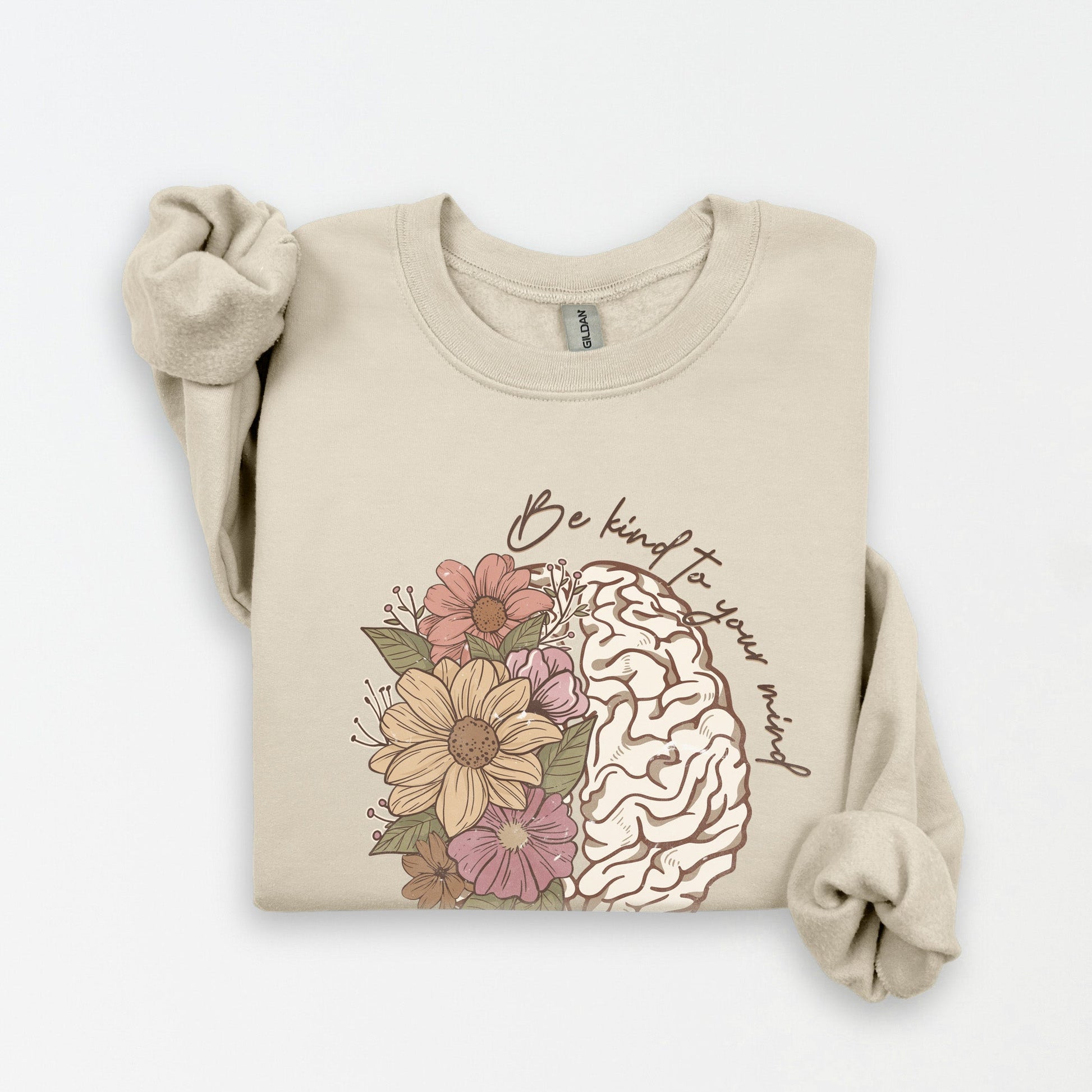 Be Kind to Your Mind Sweatshirt - Merry May