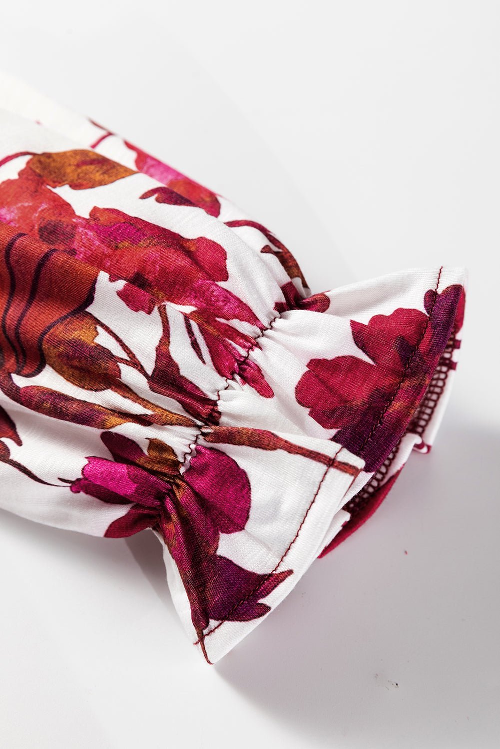 Bellamy Ribbed Body Patchwork Long Sleeve Top - Merry May