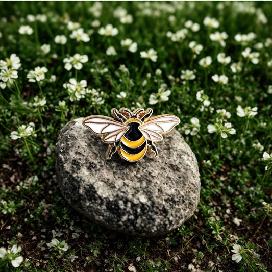 Bumblebee Enamel Pin - Merry May