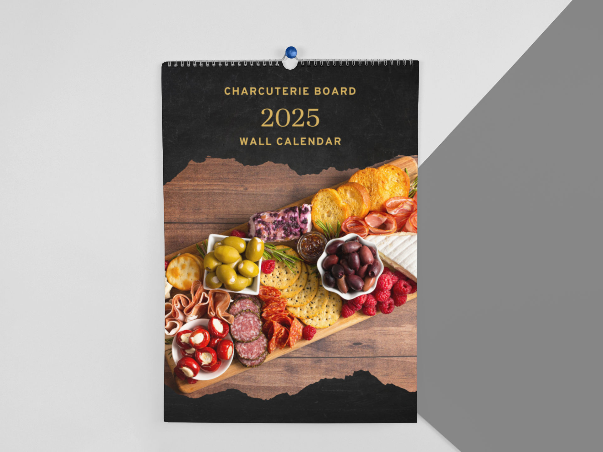 2025 Charcuterie Board Wall Calendar