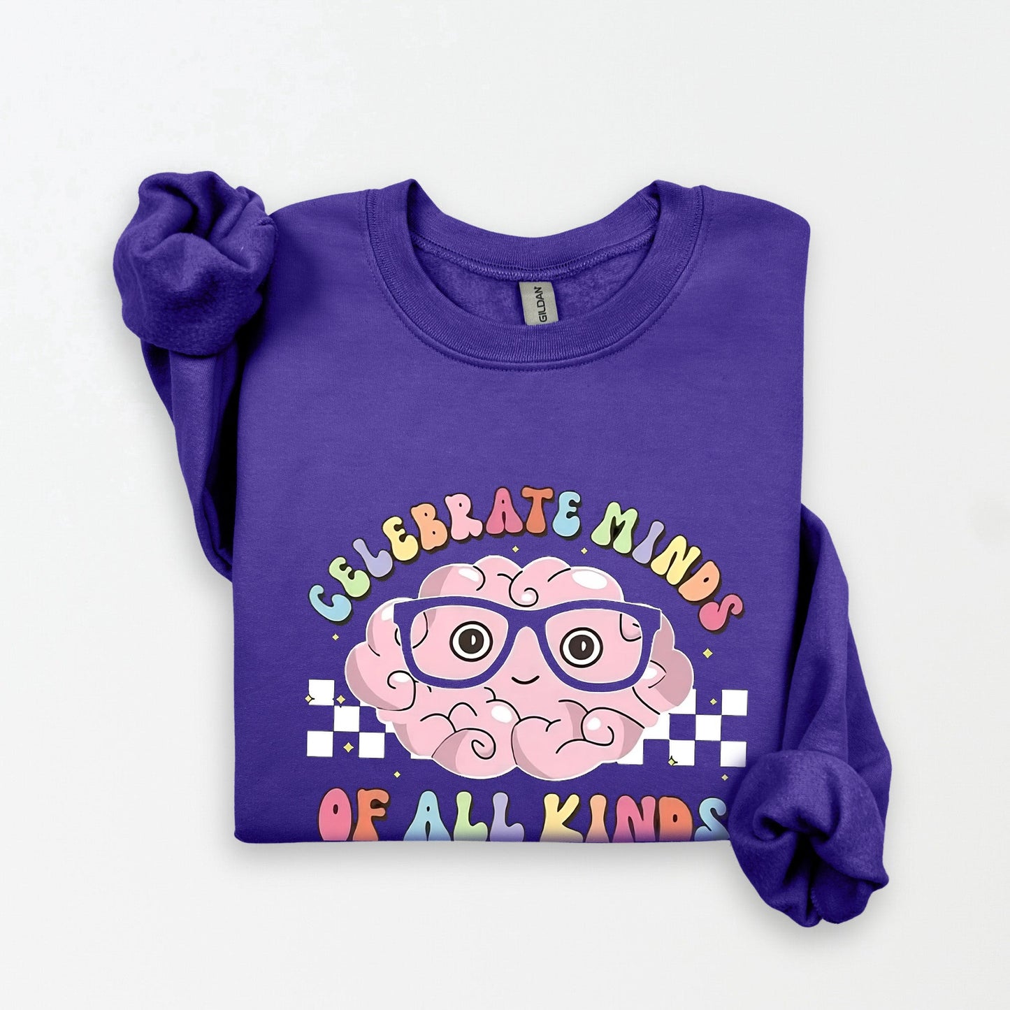 Celebrate Minds of All Kinds Sweatshirt - Merry May
