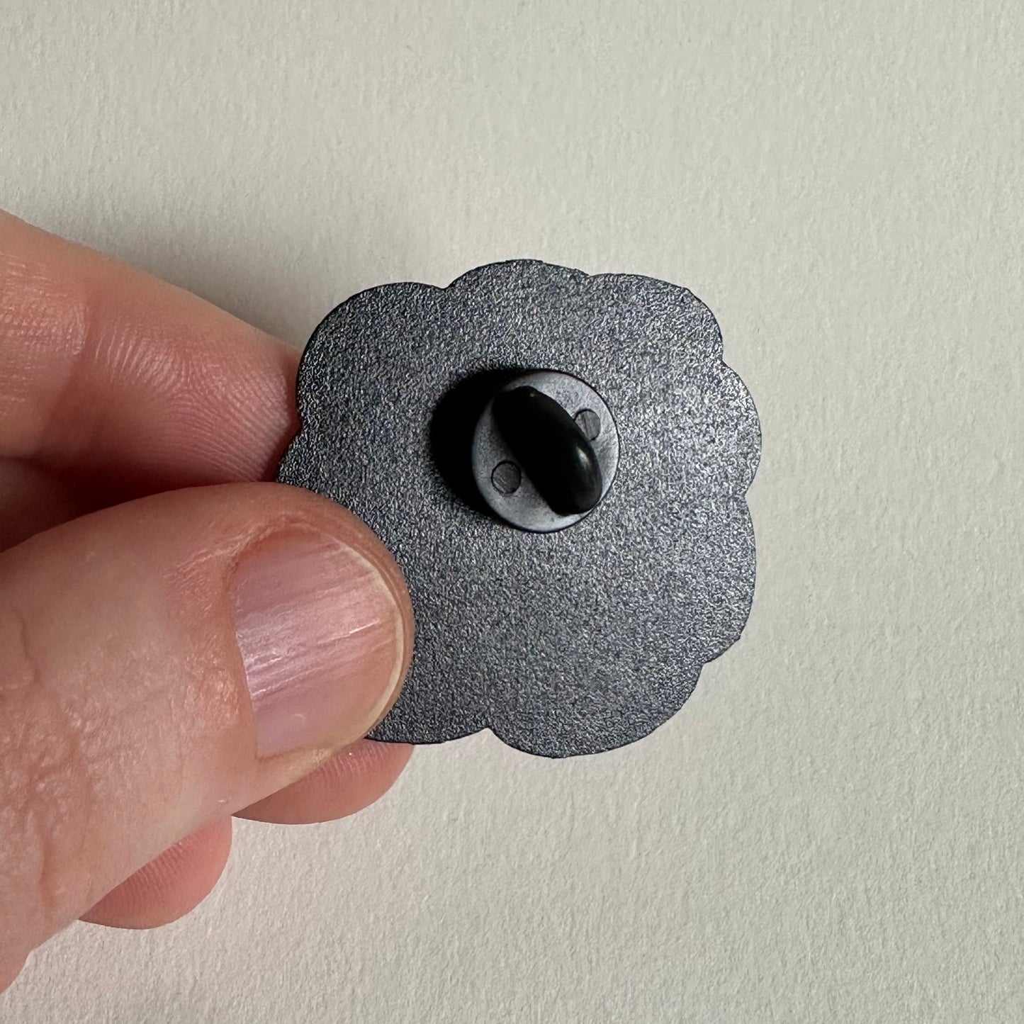 Chasing That Scholastic Book Fair High Enamel Pin, 1.3” x 1.3” - Merry May