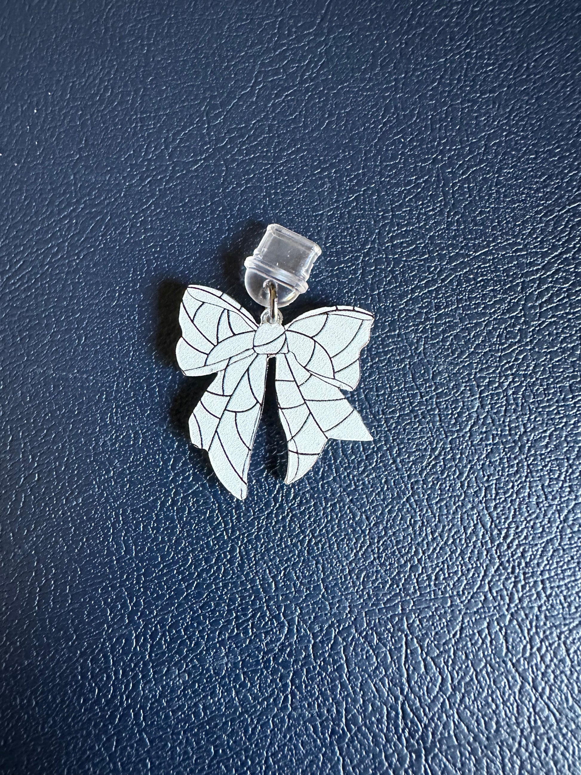 Coquette Sports Bow Device Charm - Merry May
