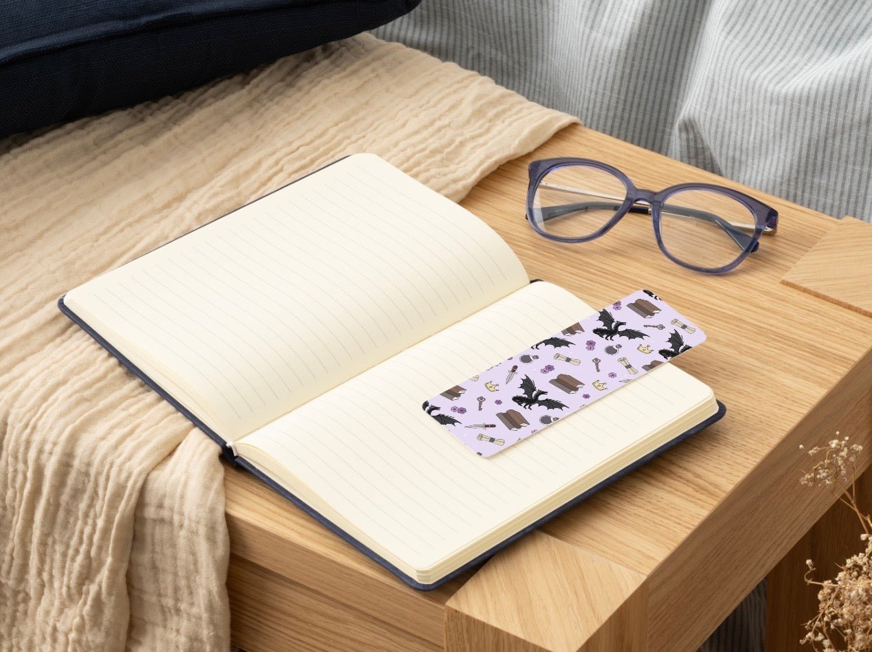 Dragon Rider’s Toolkit Glossy Double - Sided Bookmark, 2” x 6” - Merry May