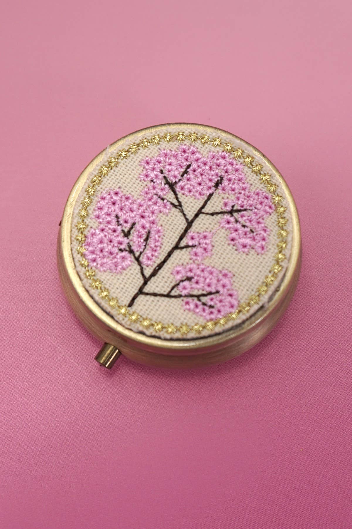Embroidered Jewelry Mini Case - Merry May