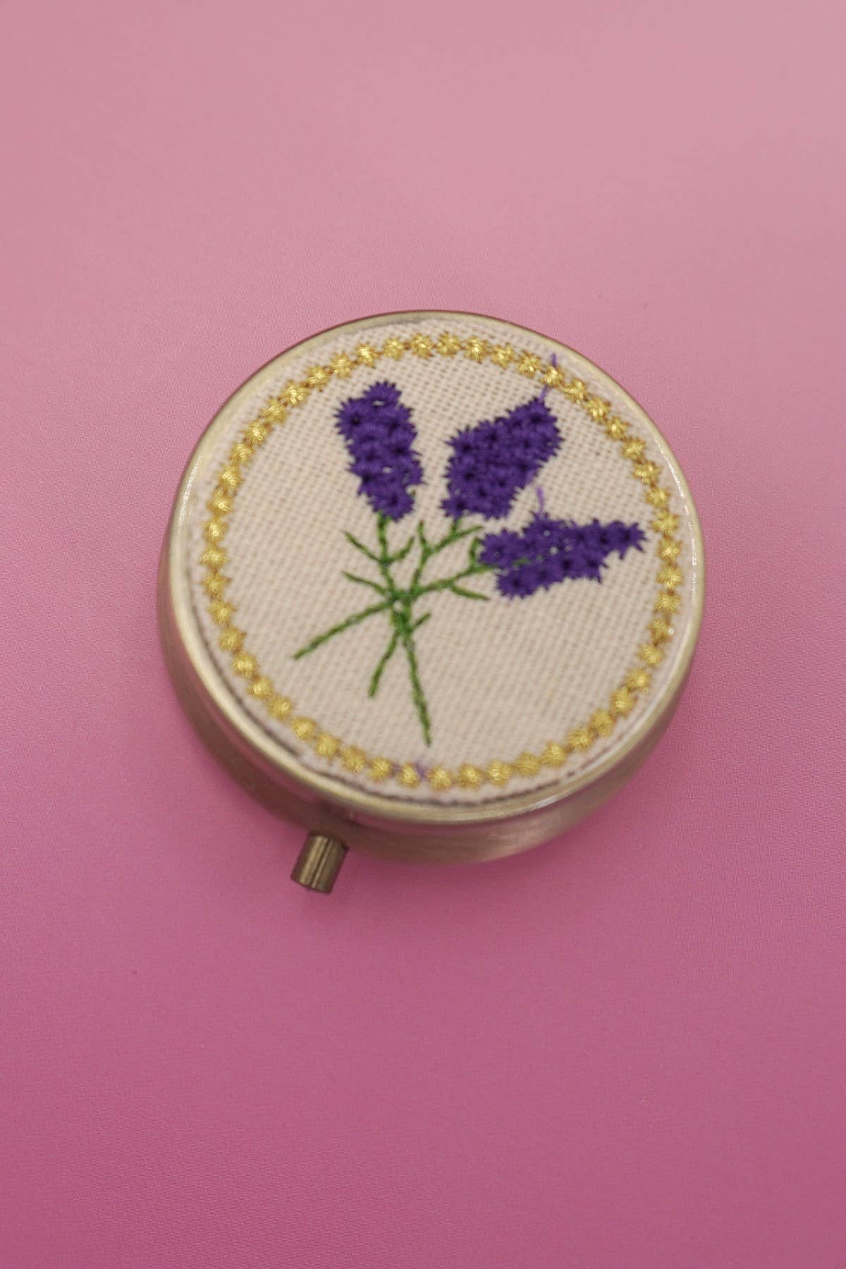 Embroidered Jewelry Mini Case - Merry May