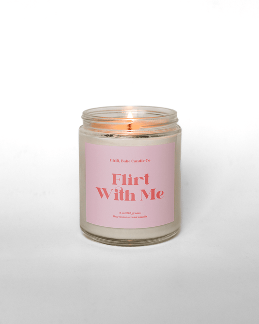 Flirt With Me Candle | Strawberry + Basil + Vanilla - Merry May