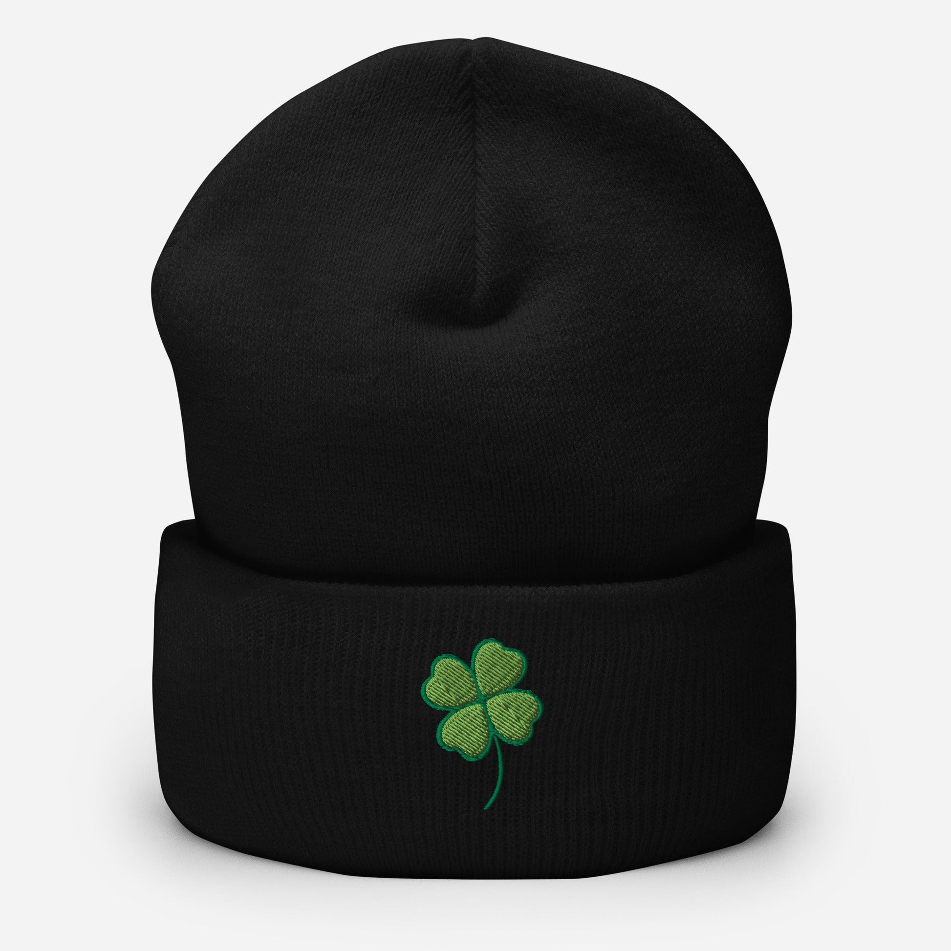 Four Leaf Clover Cuffed Beanie - Merry May