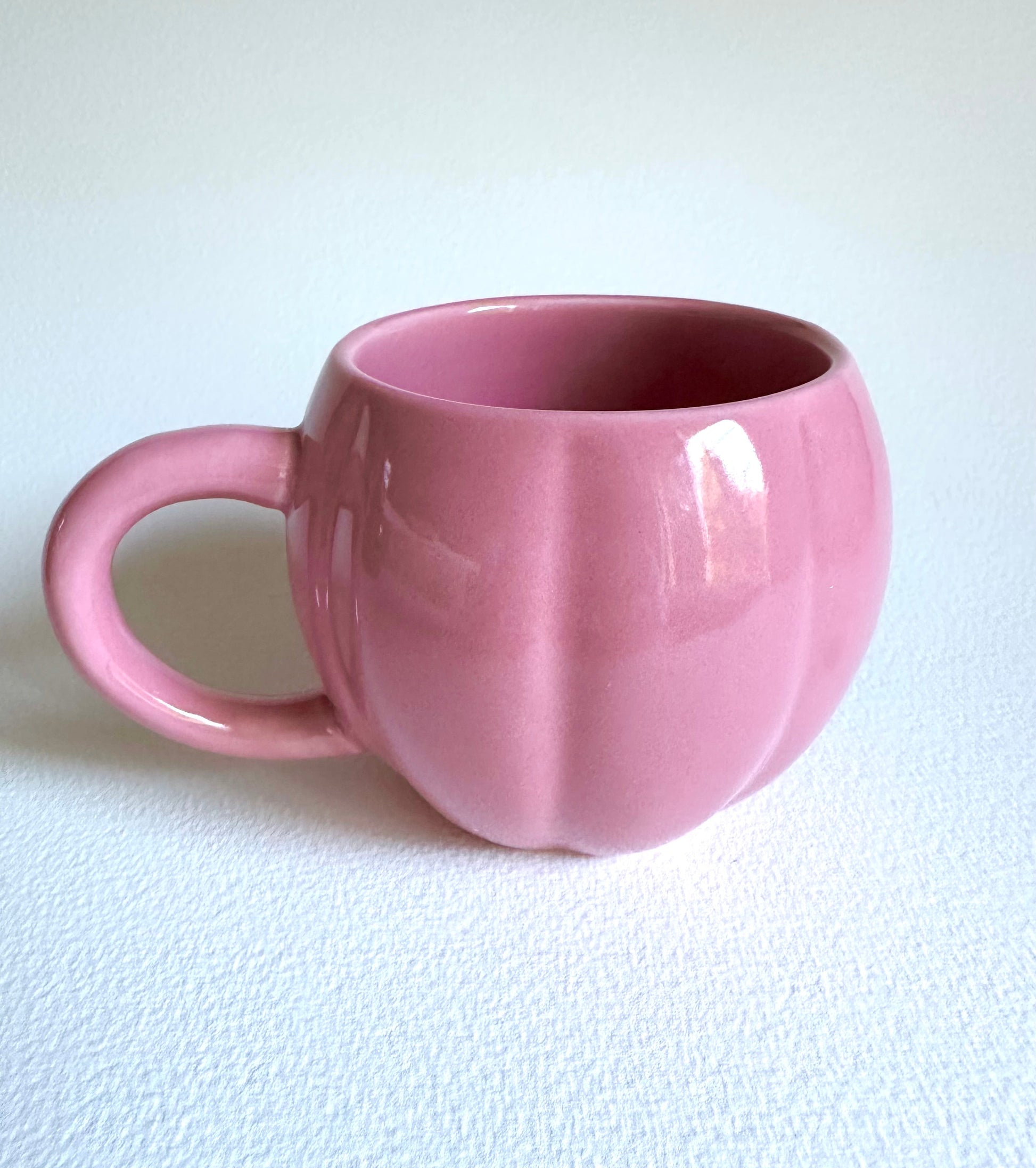 Glossy Pumpkin Mug - Merry May