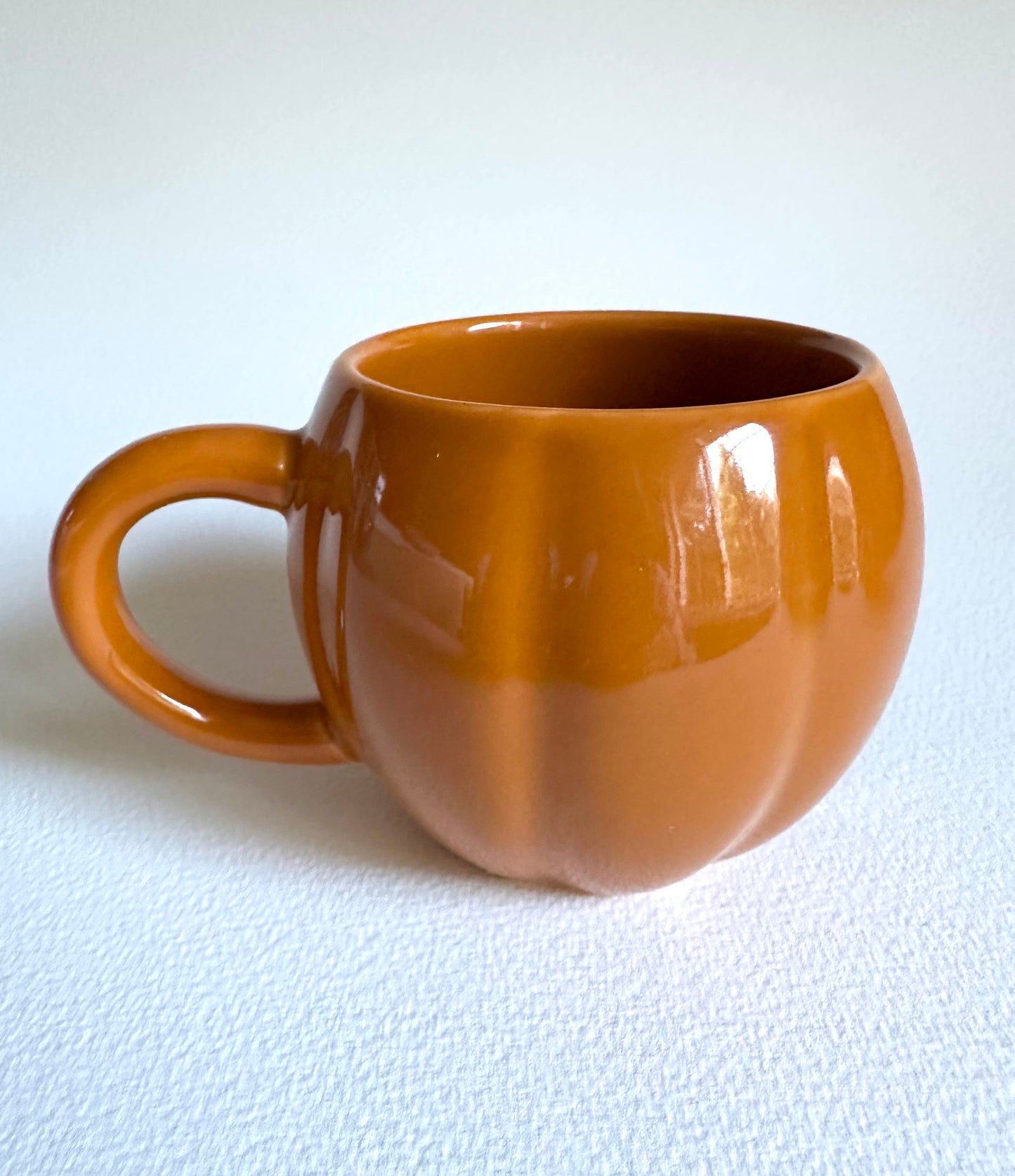 Glossy Pumpkin Mug - Merry May
