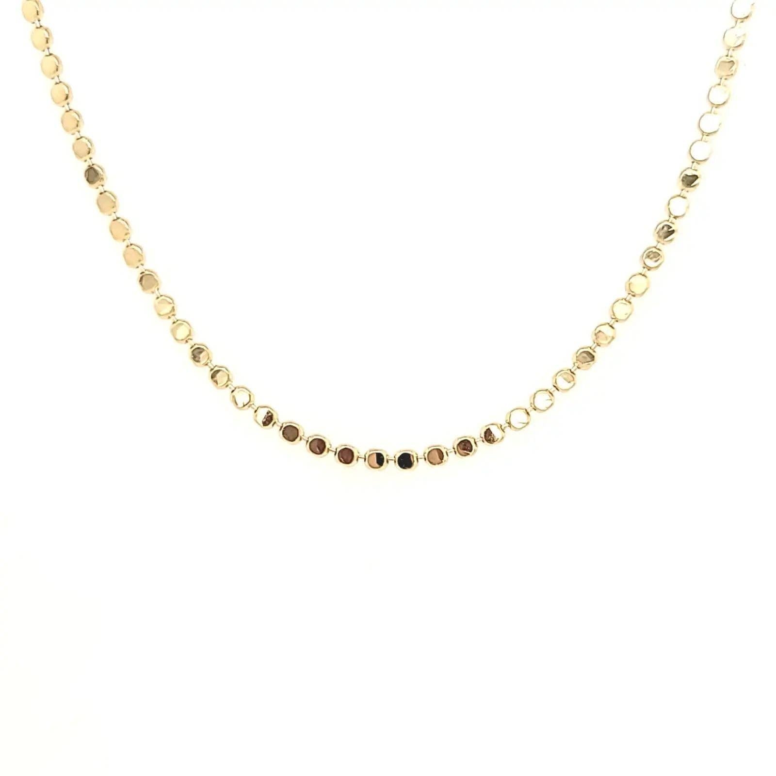 Gold Filled Orb Chain Necklace - Merry May