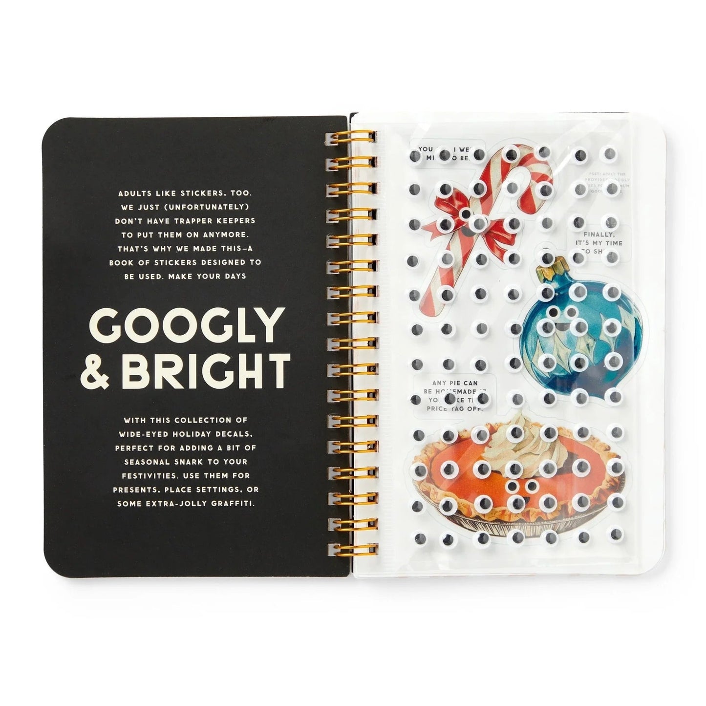Googly & Bright Holiday Sticker Book - Merry May