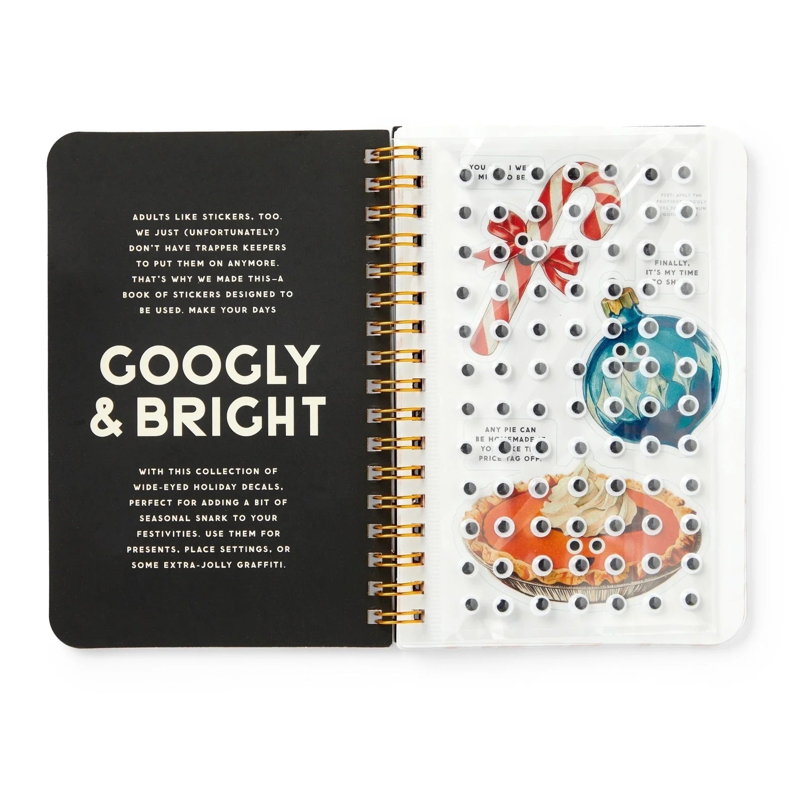 Googly & Bright Holiday Sticker Book - Merry May