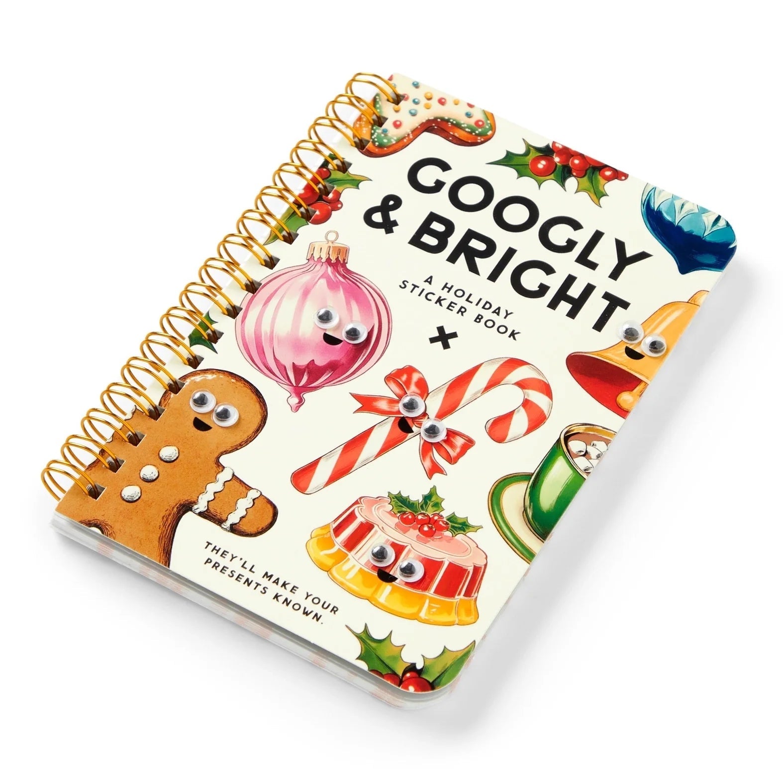 Googly & Bright Holiday Sticker Book - Merry May