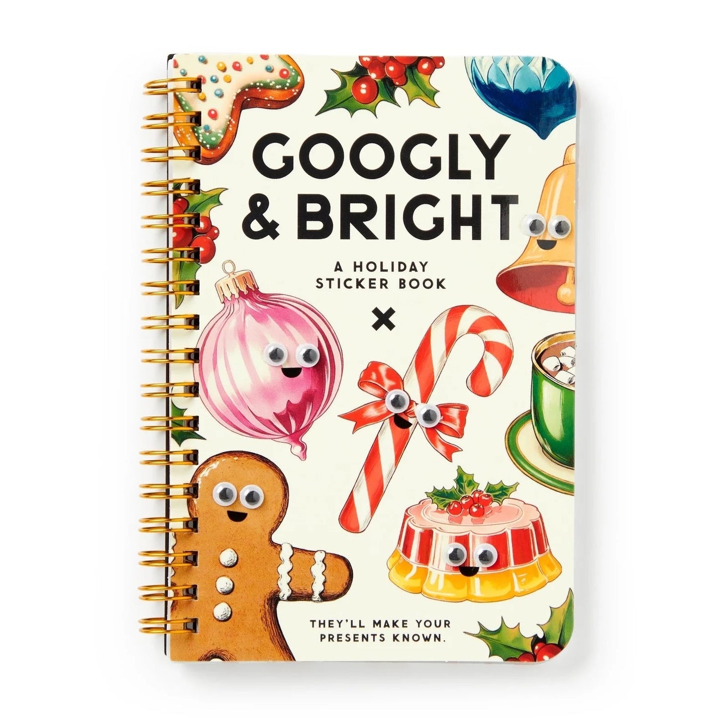 Googly & Bright Holiday Sticker Book - Merry May