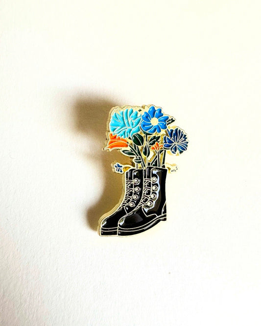 Grow Your Own Way Enamel Pin - Merry May
