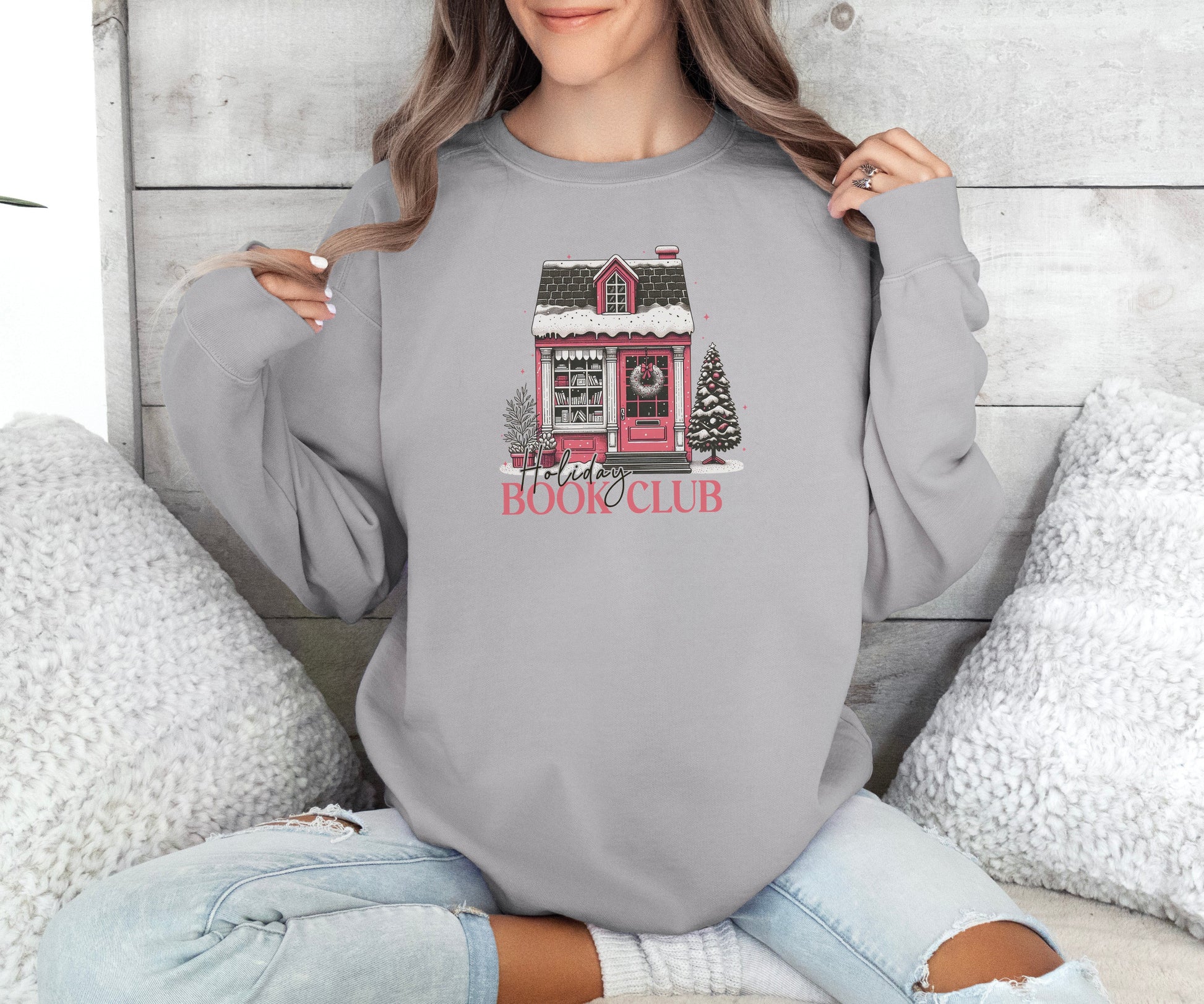 Holiday Book Club Sweatshirt - Merry May