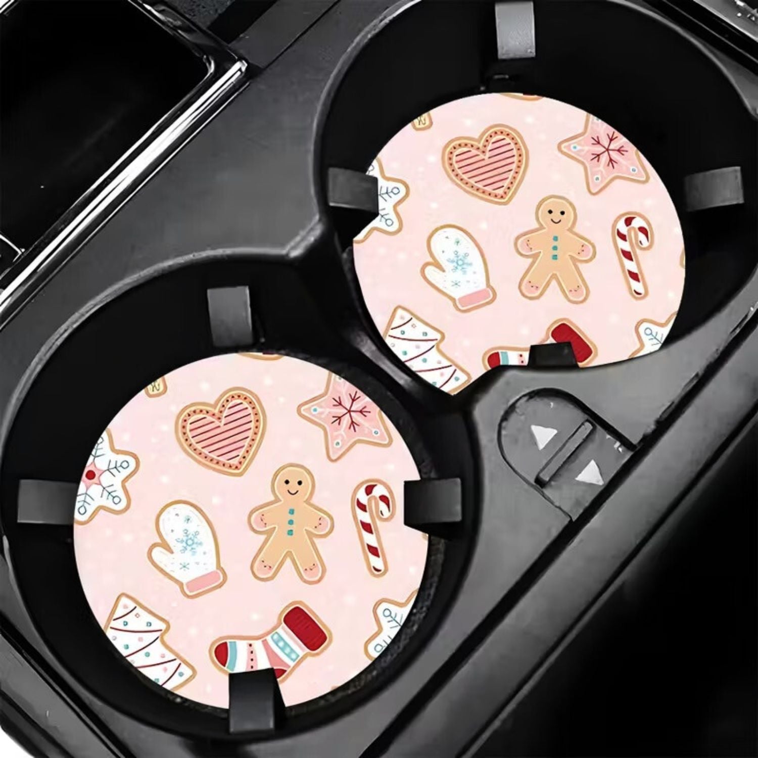 Holiday Cookie Car Coasters - Merry May