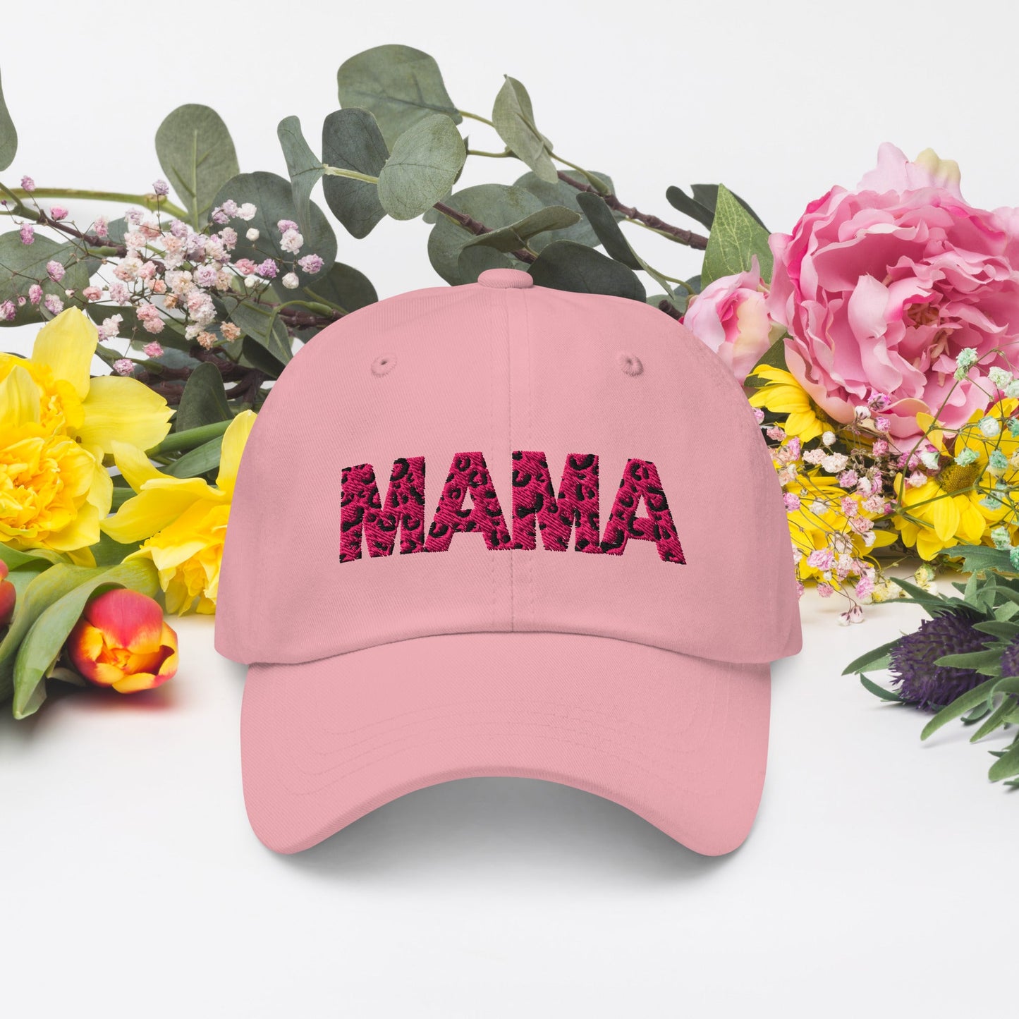 Hot Pink Leopard Print Mama Classic Hat - Merry May